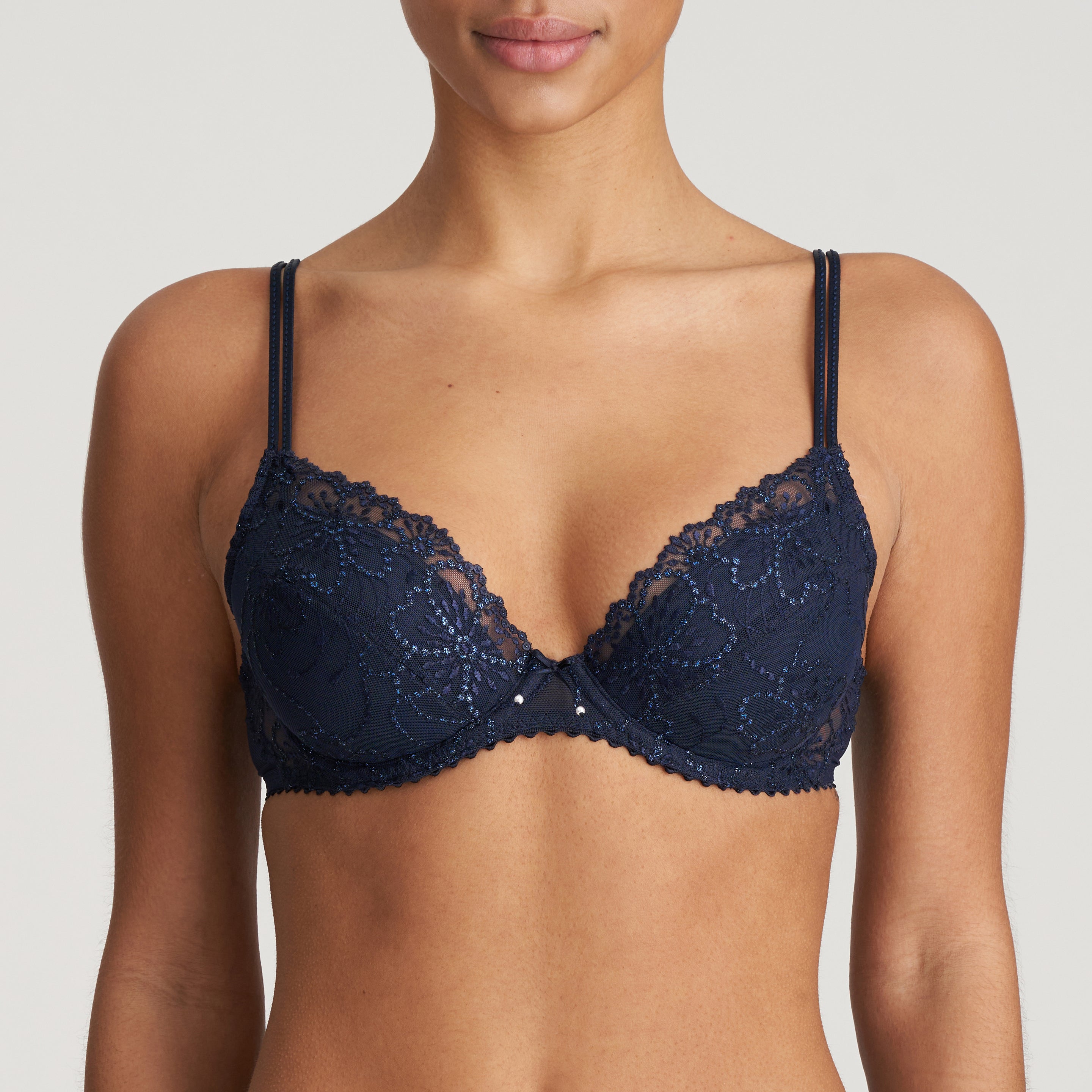 Marie Jo Jane Push-Up Bra Removable Pads (0101337) Velvet Blue