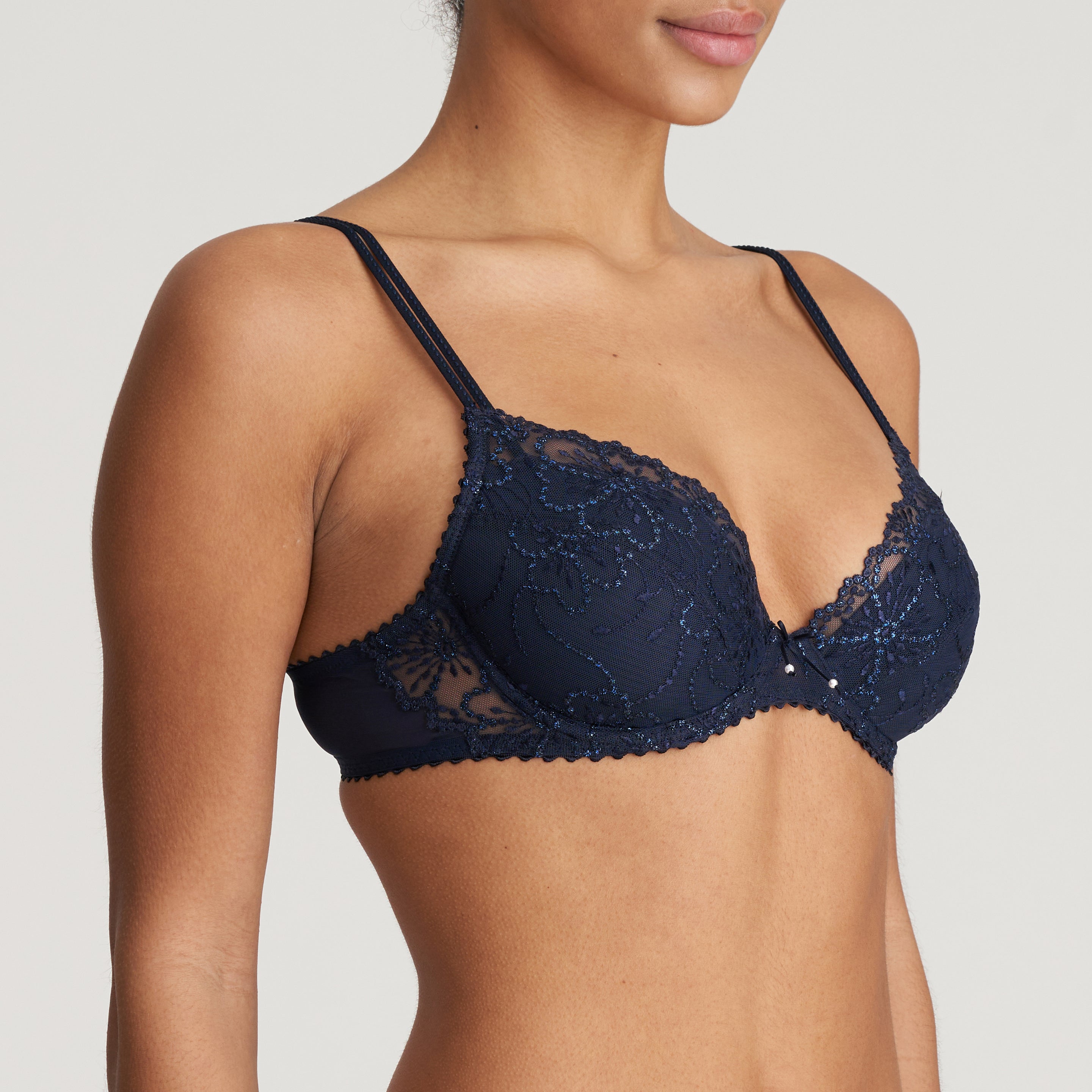 Marie Jo Jane Push-Up Bra Removable Pads (0101337) Velvet Blue