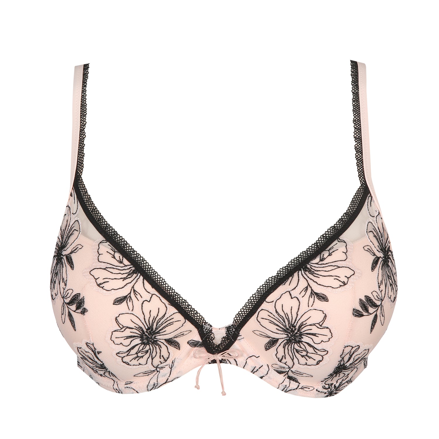 Marie Jo Noorah Push-Up Bra (0102627) Black&Blush