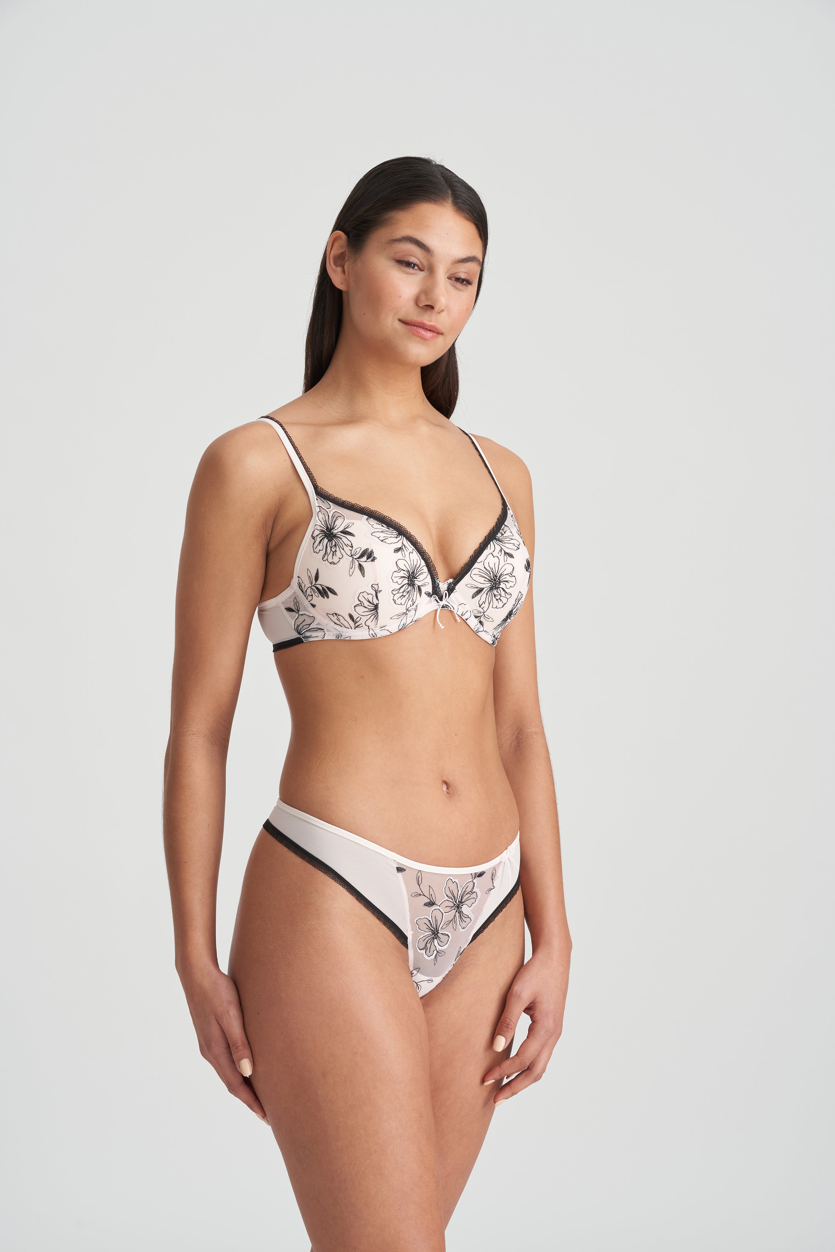 Marie Jo Noorah Push-Up Bra (0102627) Black&Blush