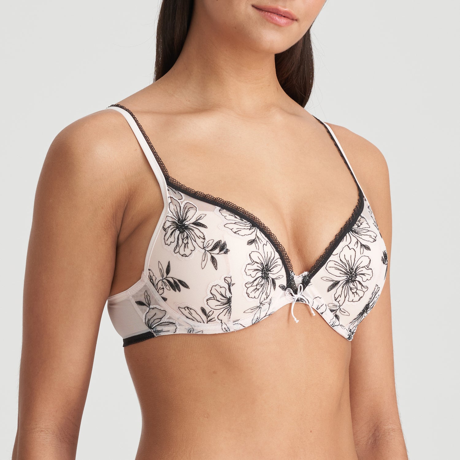 Marie Jo Noorah Push-Up Bra (0102627) Black&Blush