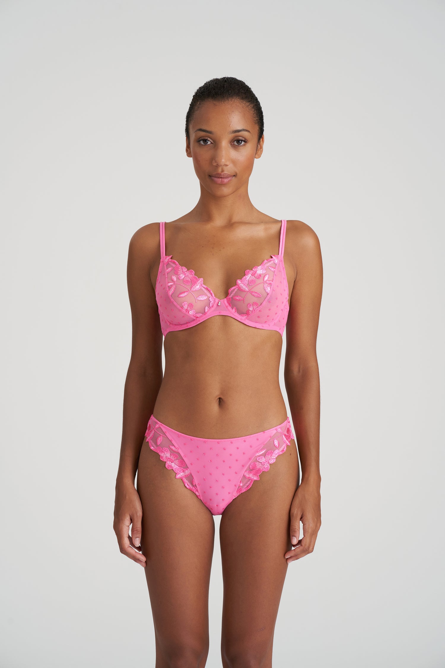 Бюстгальтер с глубоким вырезом Marie Jo Agnes (0102590) Paradise Pink