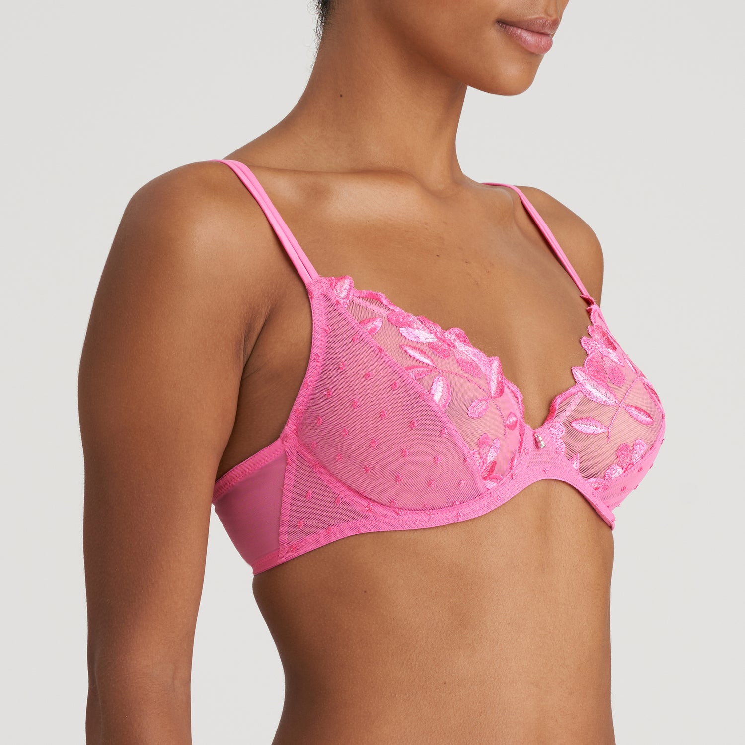 Бюстгальтер с глубоким вырезом Marie Jo Agnes (0102590) Paradise Pink
