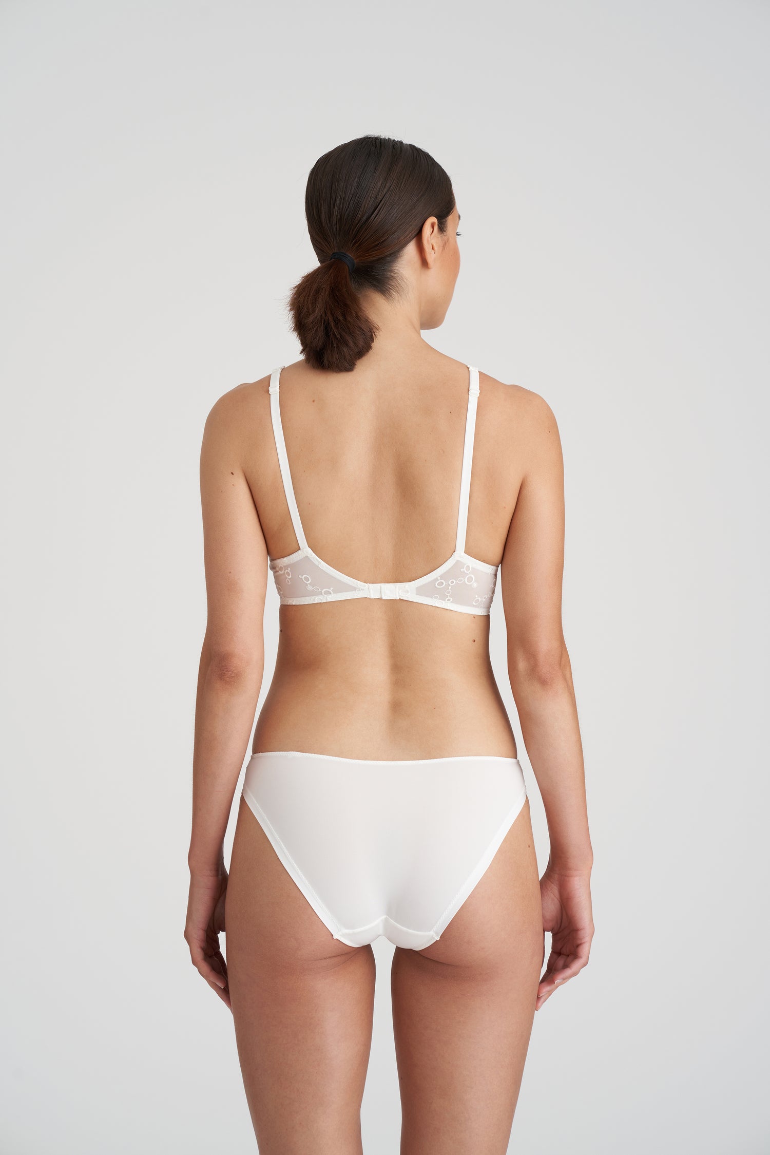 Marie Jo Nellie Half Padded Plunge Bra (0102675) Natural