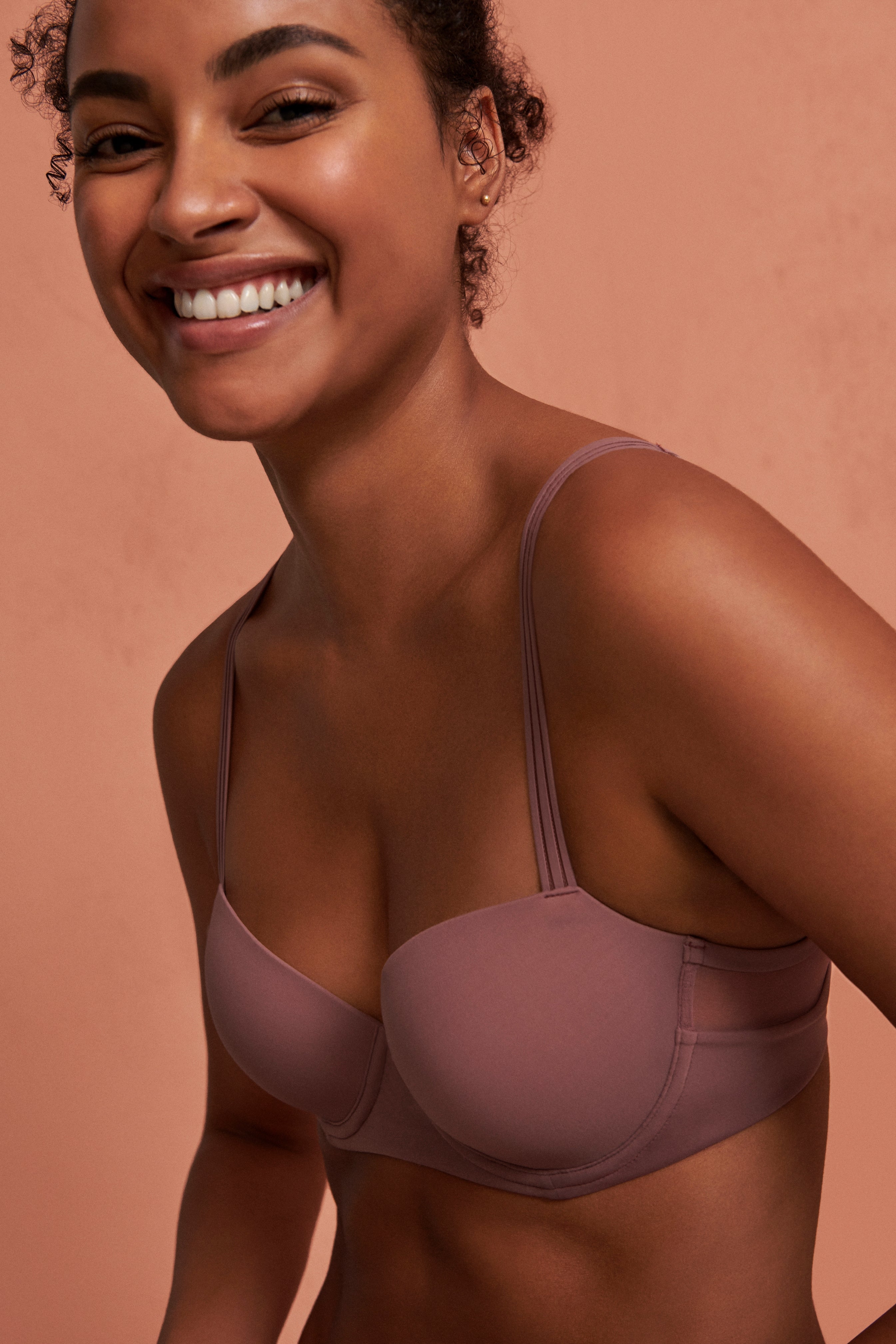 Marie Jo Louie Padded Balcony Бюстгальтер (0122099) Сатиновый темно-серый