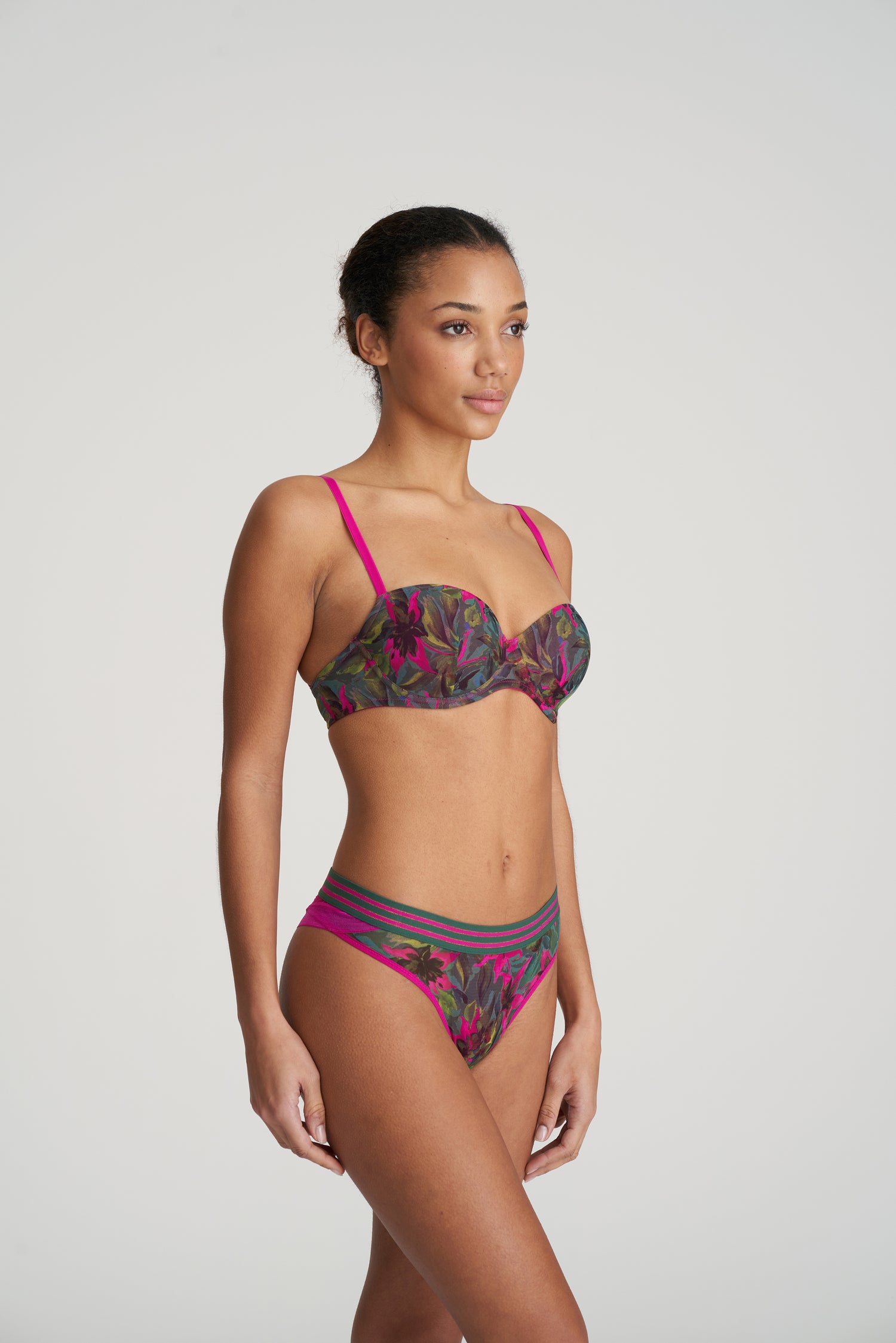 Marie Jo Cuzco Padded Balcony Bra (0122359) Tropical Fusion