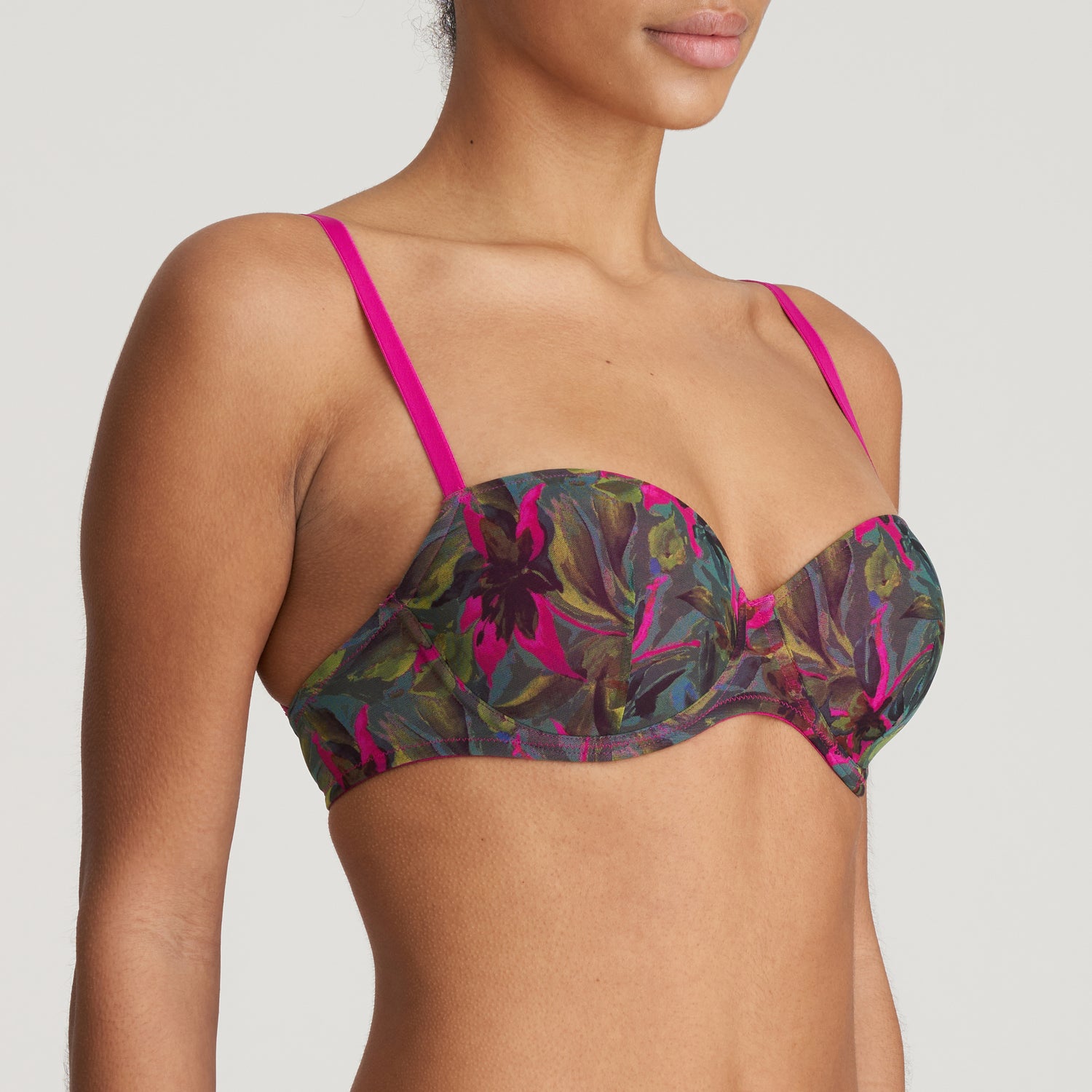 Marie Jo Cuzco Padded Balcony Bra (0122359) Tropical Fusion