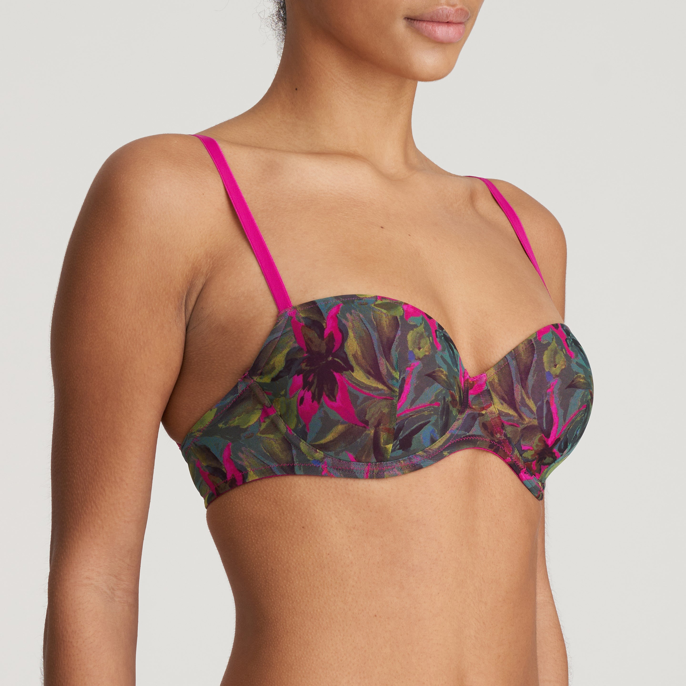 Marie Jo Cuzco Padded Balcony Bra (0122359) Tropical Fusion
