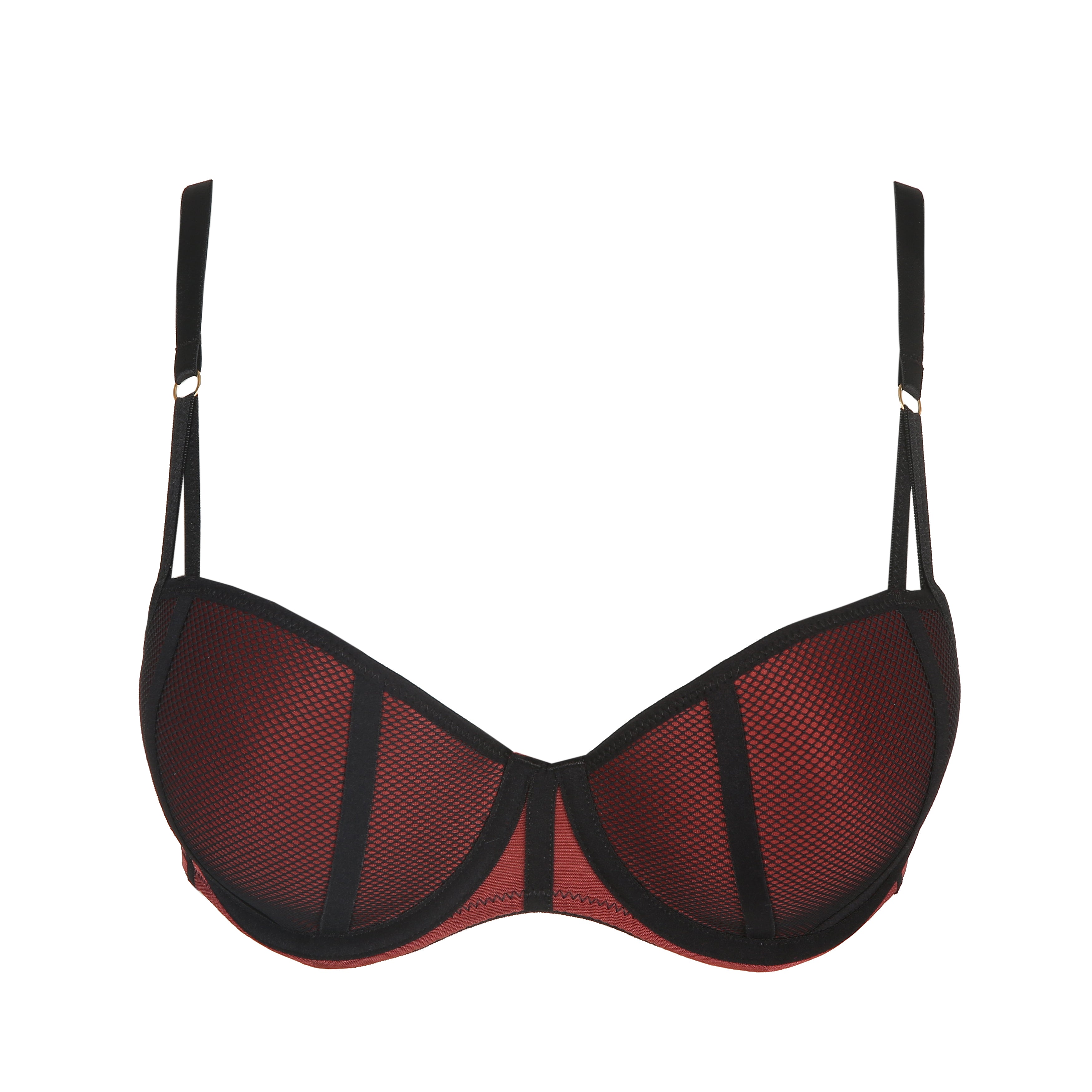 Marie Jo Fezz Padded Balcony Bra (0122329) Italian Brown