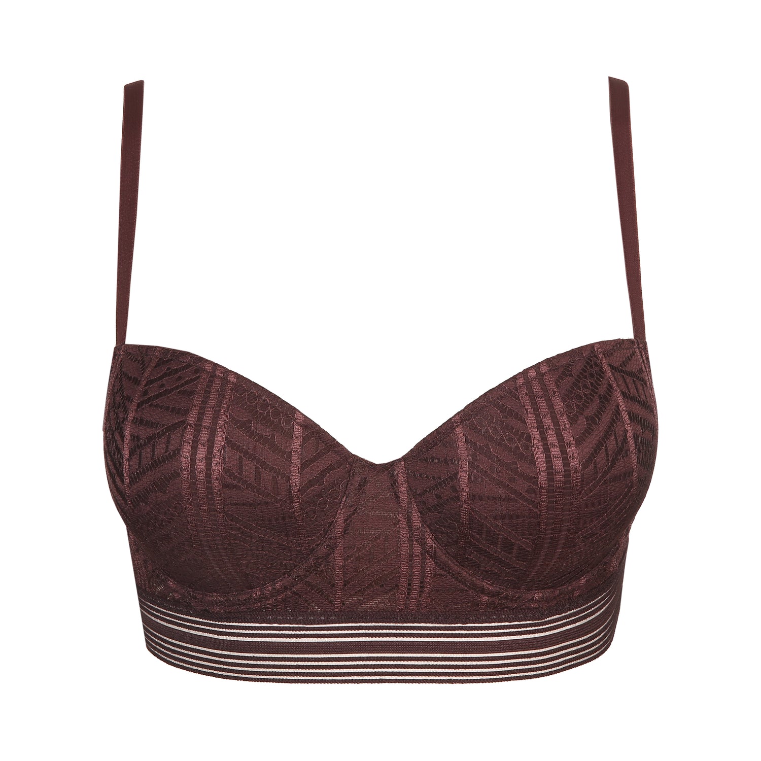 Marie Jo Richard Мягкий бюстгальтер Balcony (0122119) Баклажановый