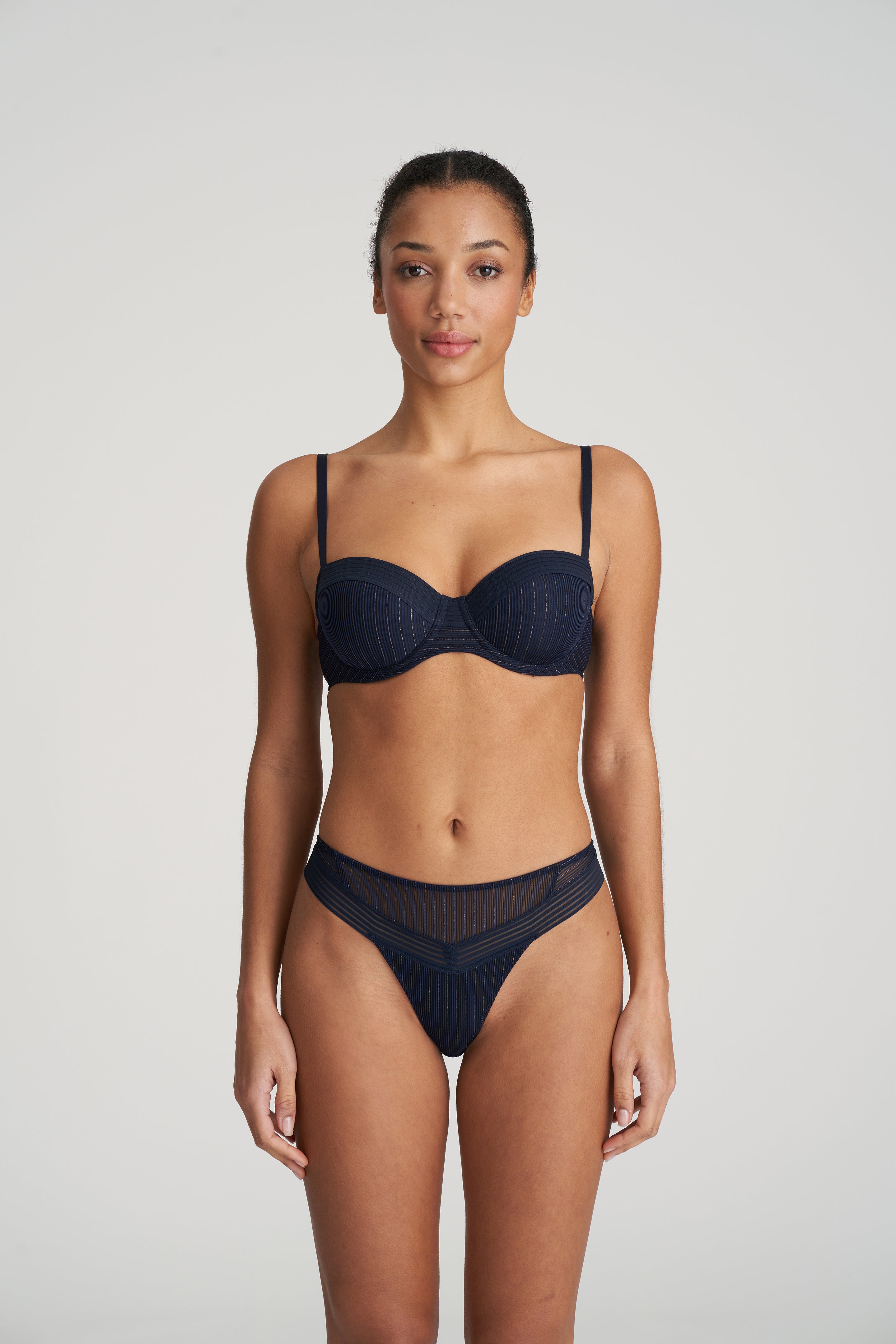 Marie Jo Tokuda Padded Balcony Bra (0122169) Velvet Blue