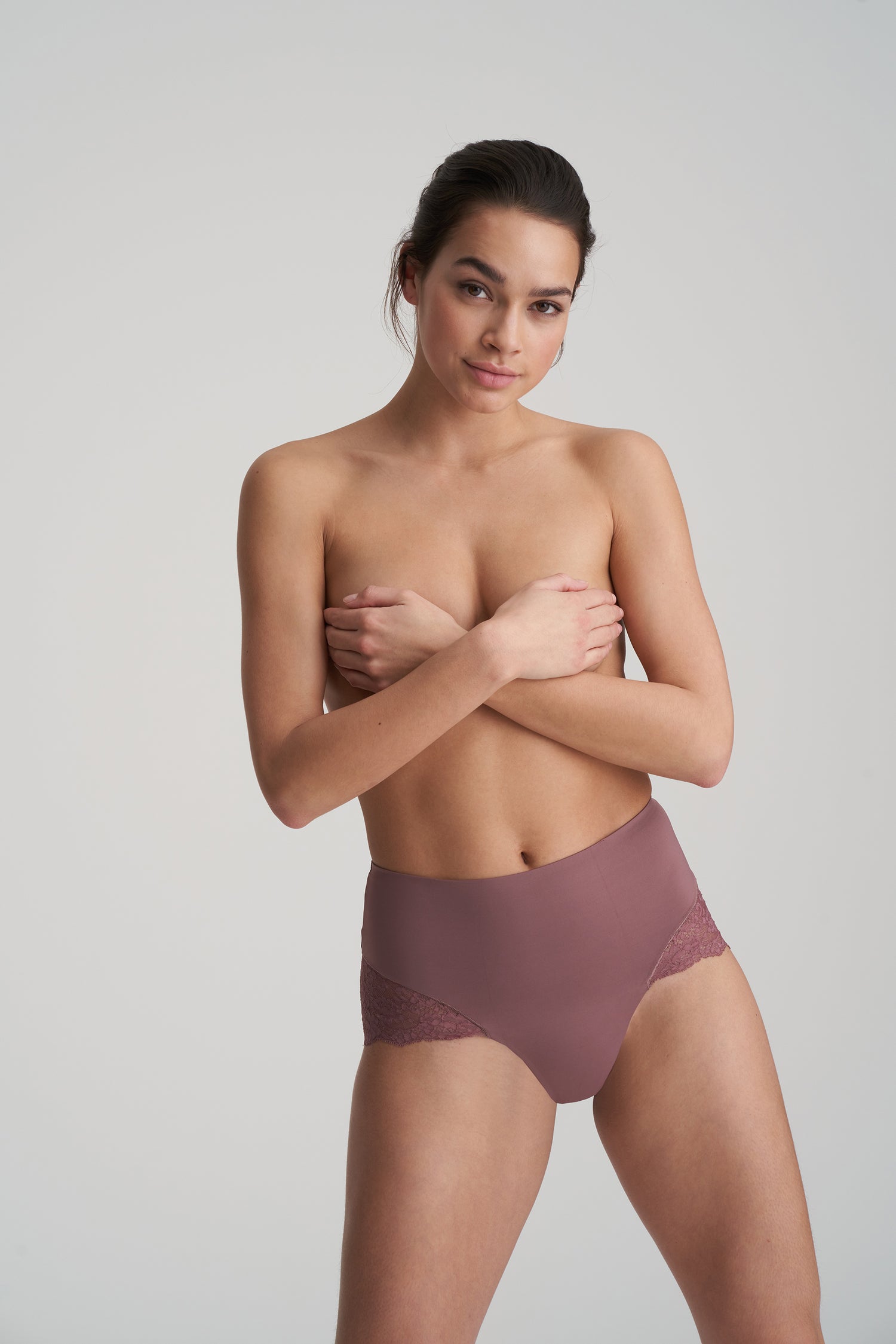 Marie Jo Color Studio Shapewear High Briefs (0521631) Satin Taupe