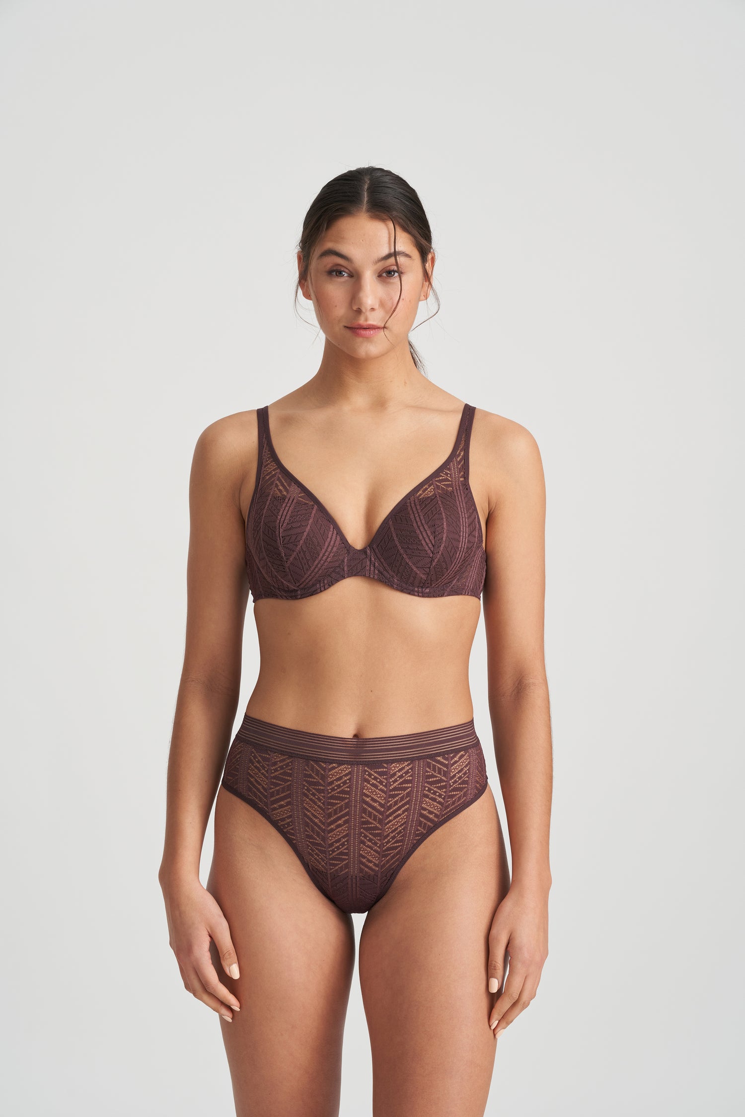 Marie Jo Richard Padded Bra Heartshape (0122116) Aubergine