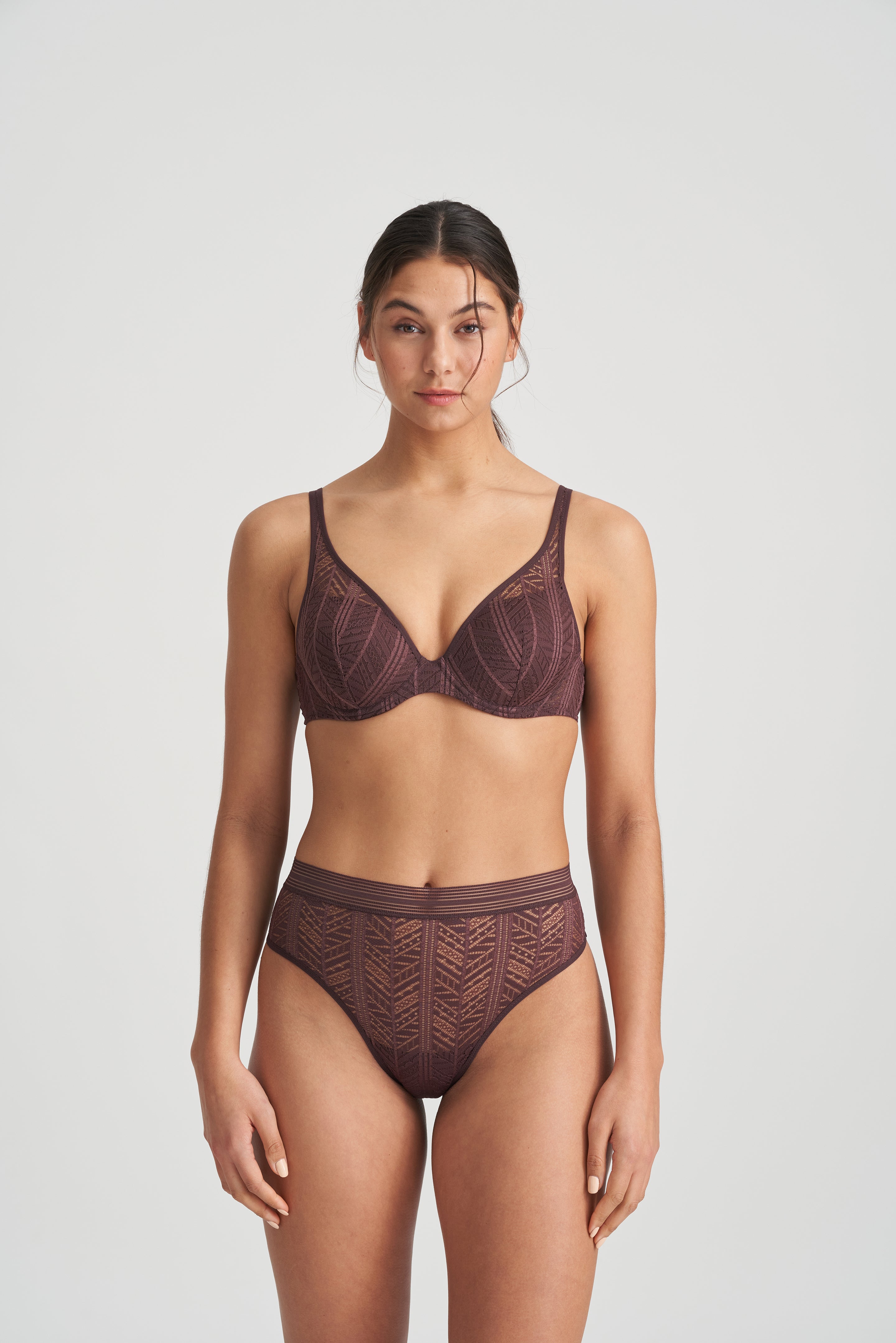 Marie Jo Richard Padded Bra Heartshape (0122116) Aubergine