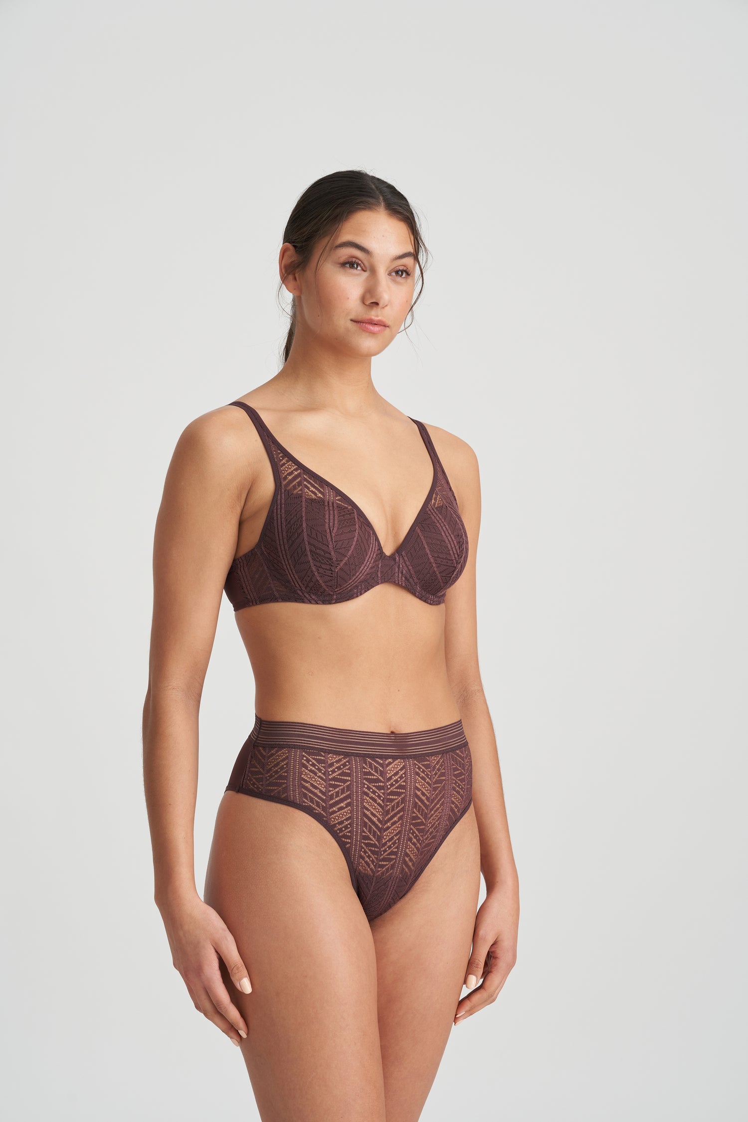Marie Jo Richard Padded Bra Heartshape (0122116) Aubergine