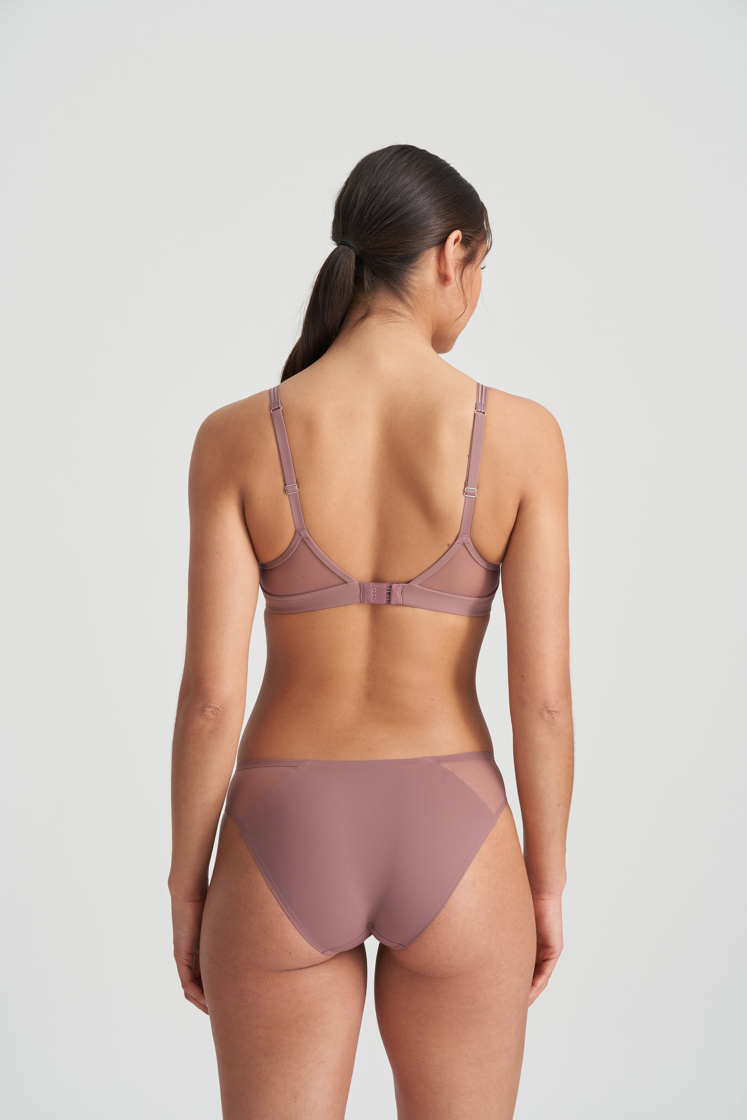 Marie Jo Louie Full Cup Bra Wireless (0122094) Satin Taupe