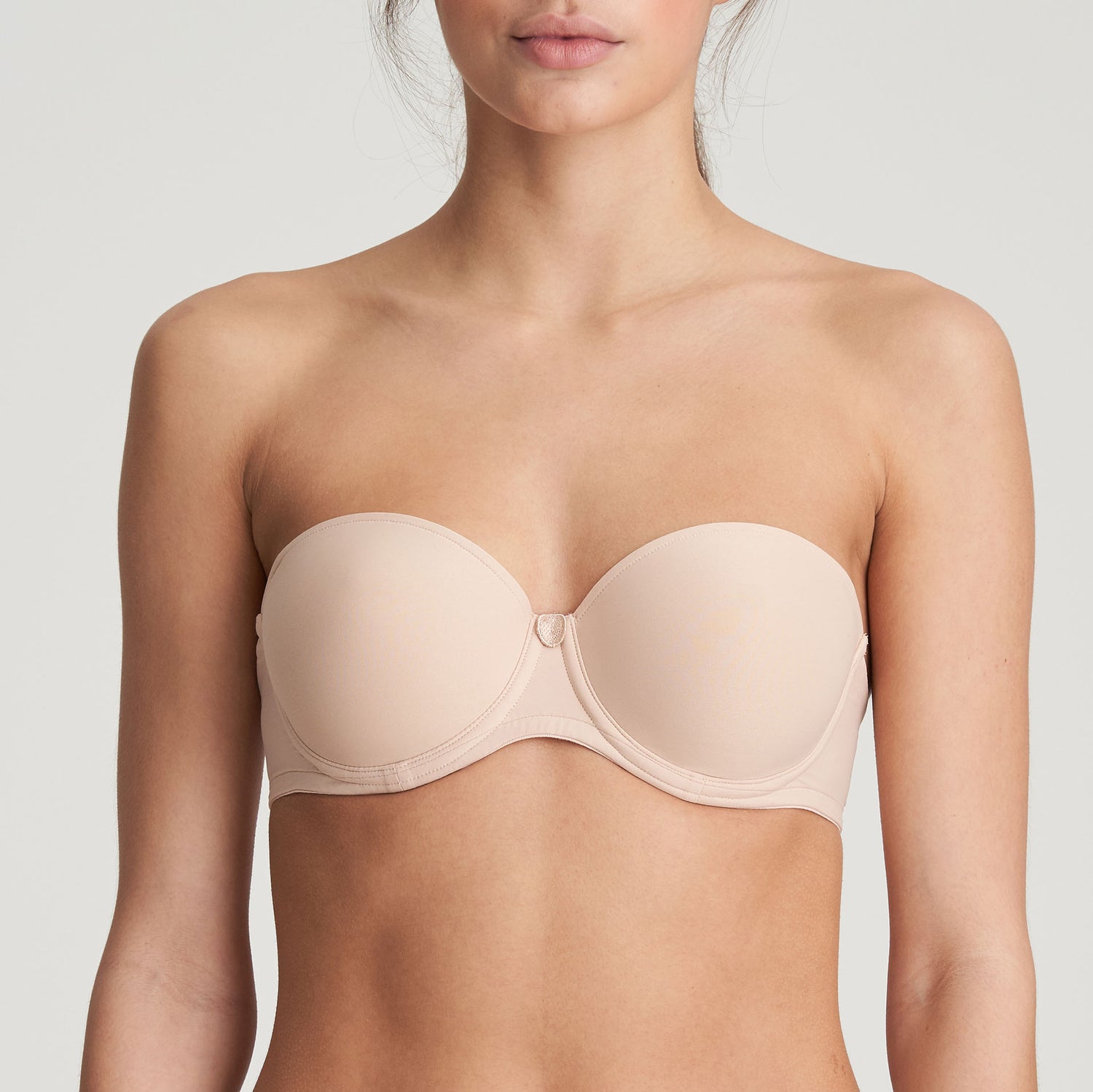 Marie Jo Tom Padded Bra Strapless (0120828) Caffé Latte