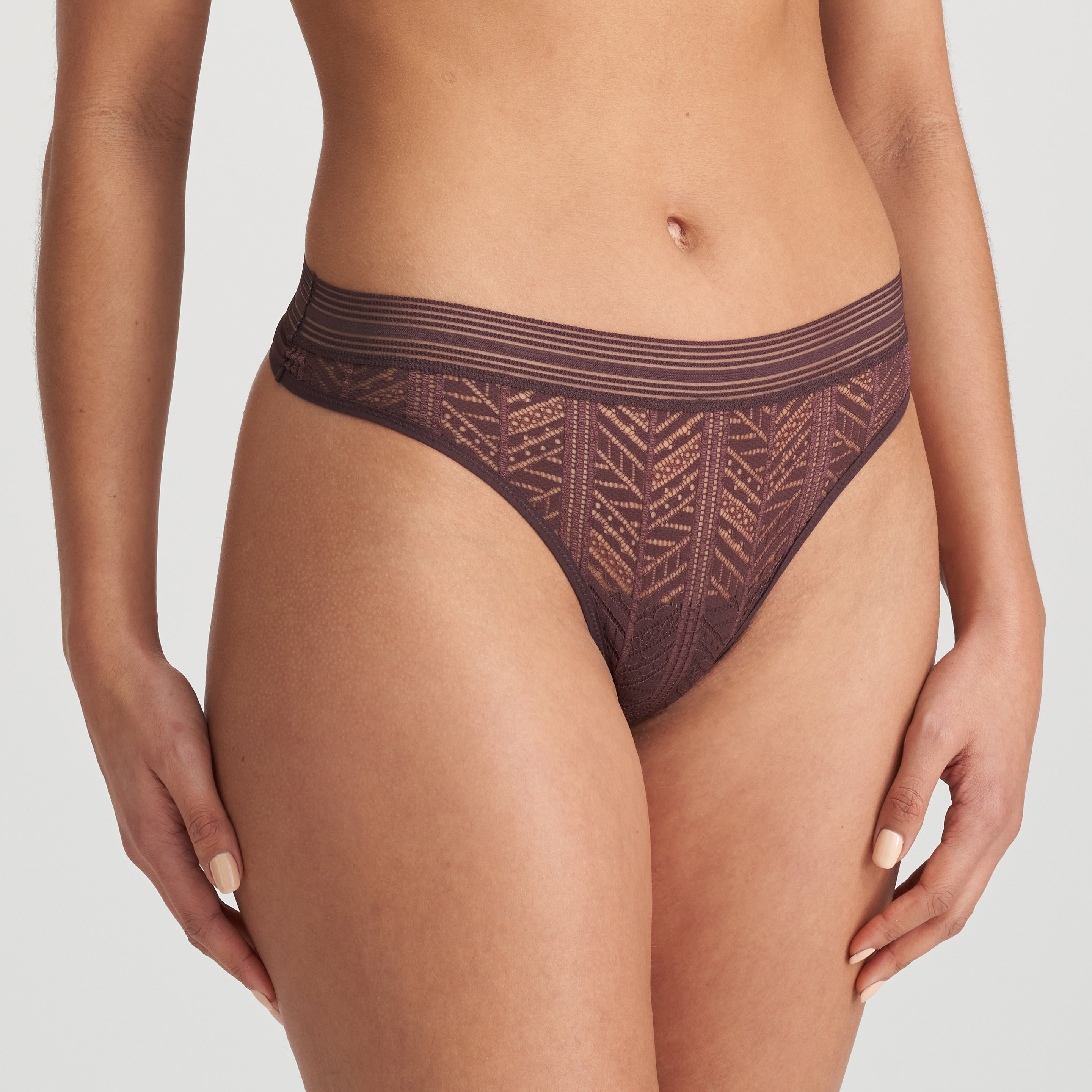 Мари Джо Ричард Стринги (0622110) Баклажан