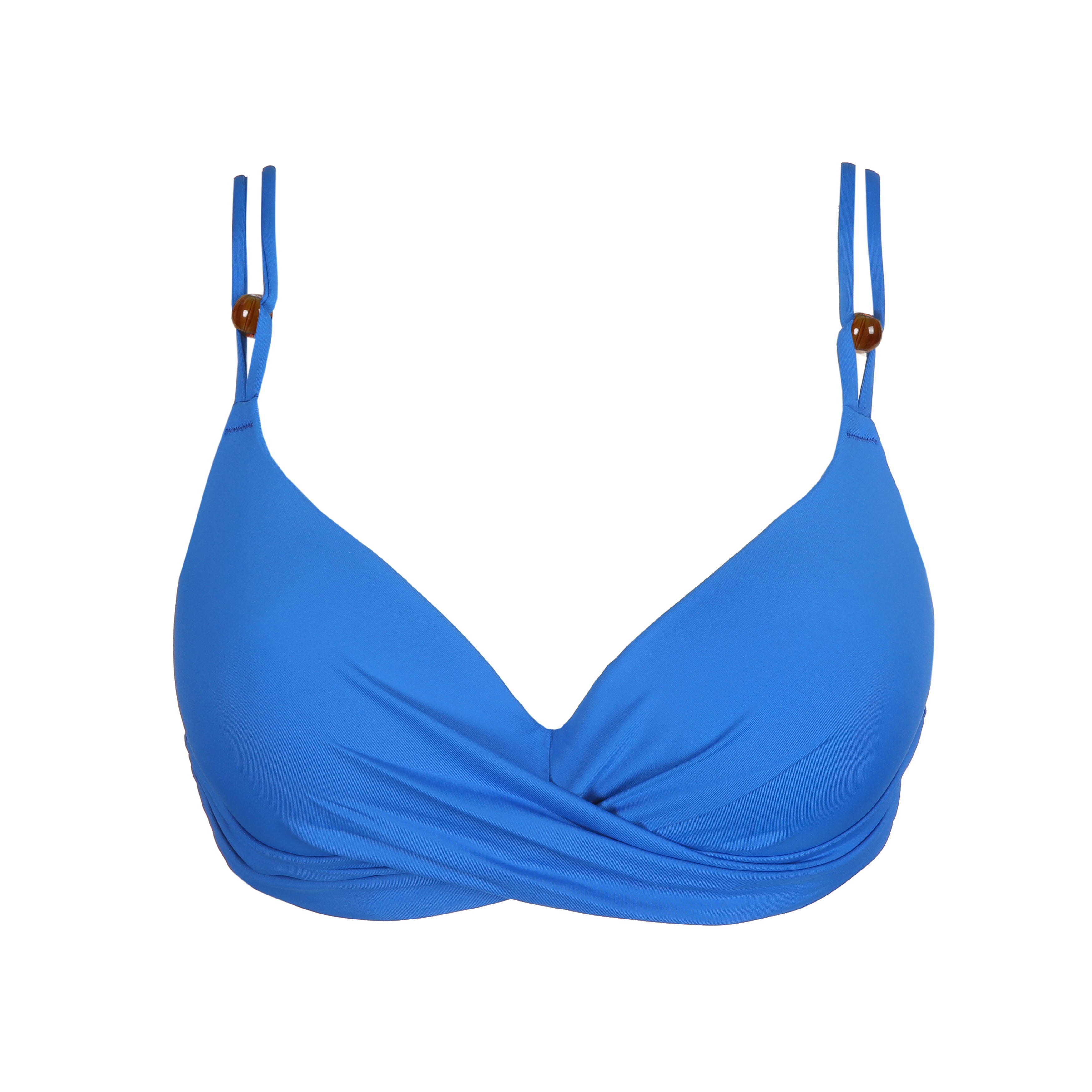 Marie Jo Swim Flidais Padded Plunge Bikini Top (1007216) Mistral Blue