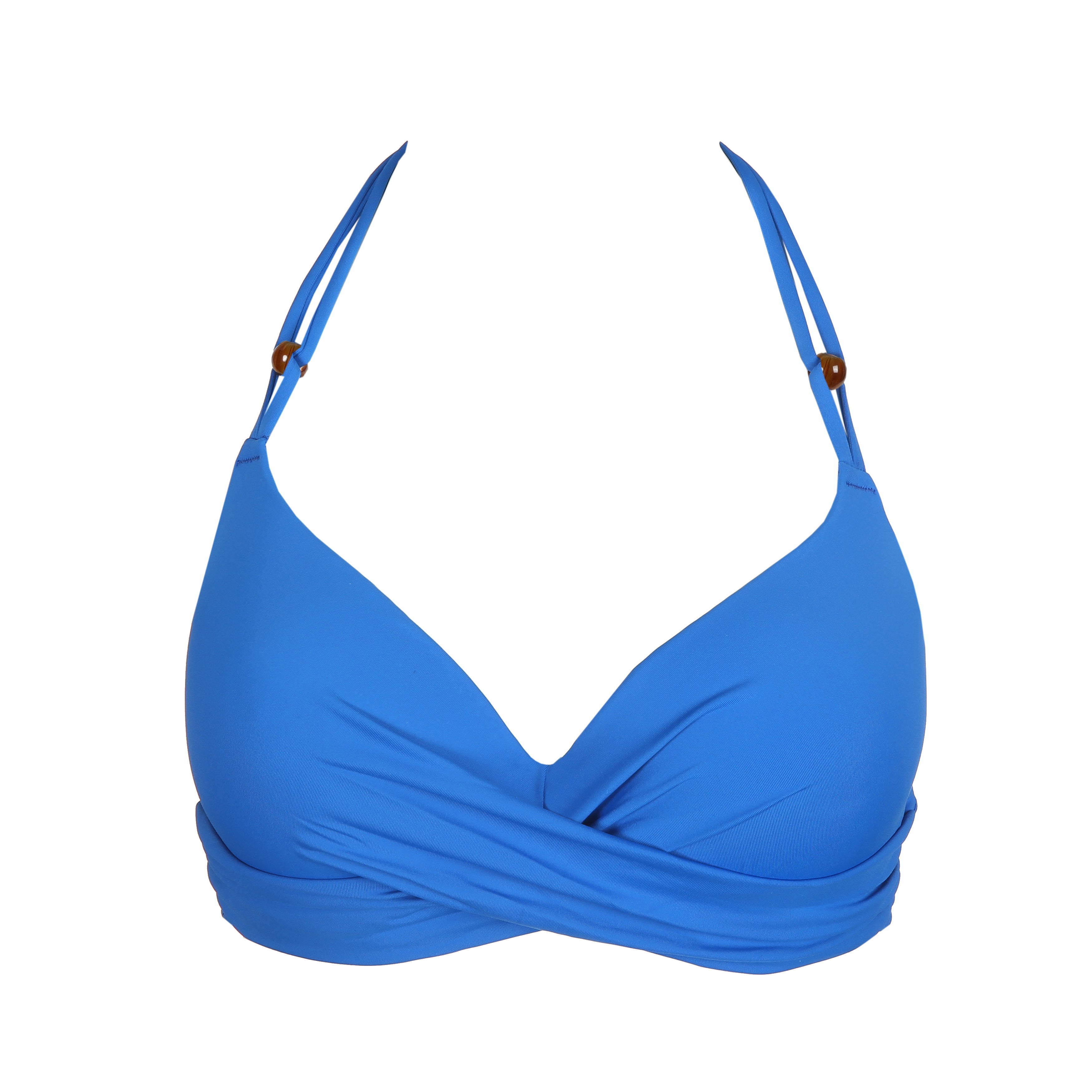 Marie Jo Swim Flidais Padded Plunge Bikini Top (1007216) Mistral Blue