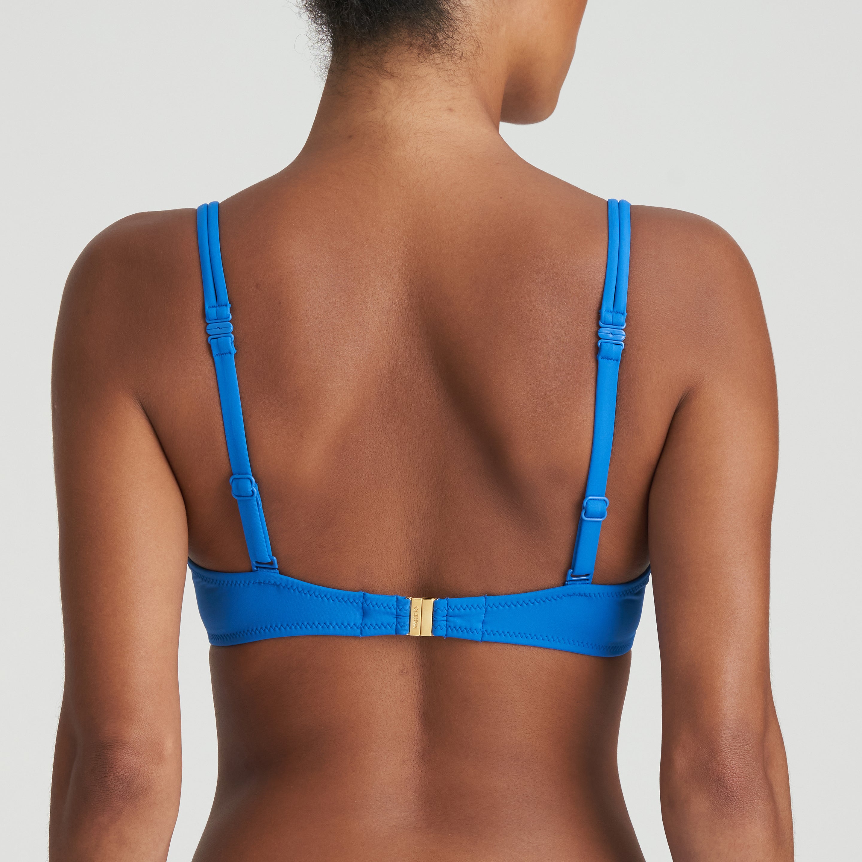 Marie Jo Swim Flidais Padded Plunge Bikini Top (1007216) Mistral Blue
