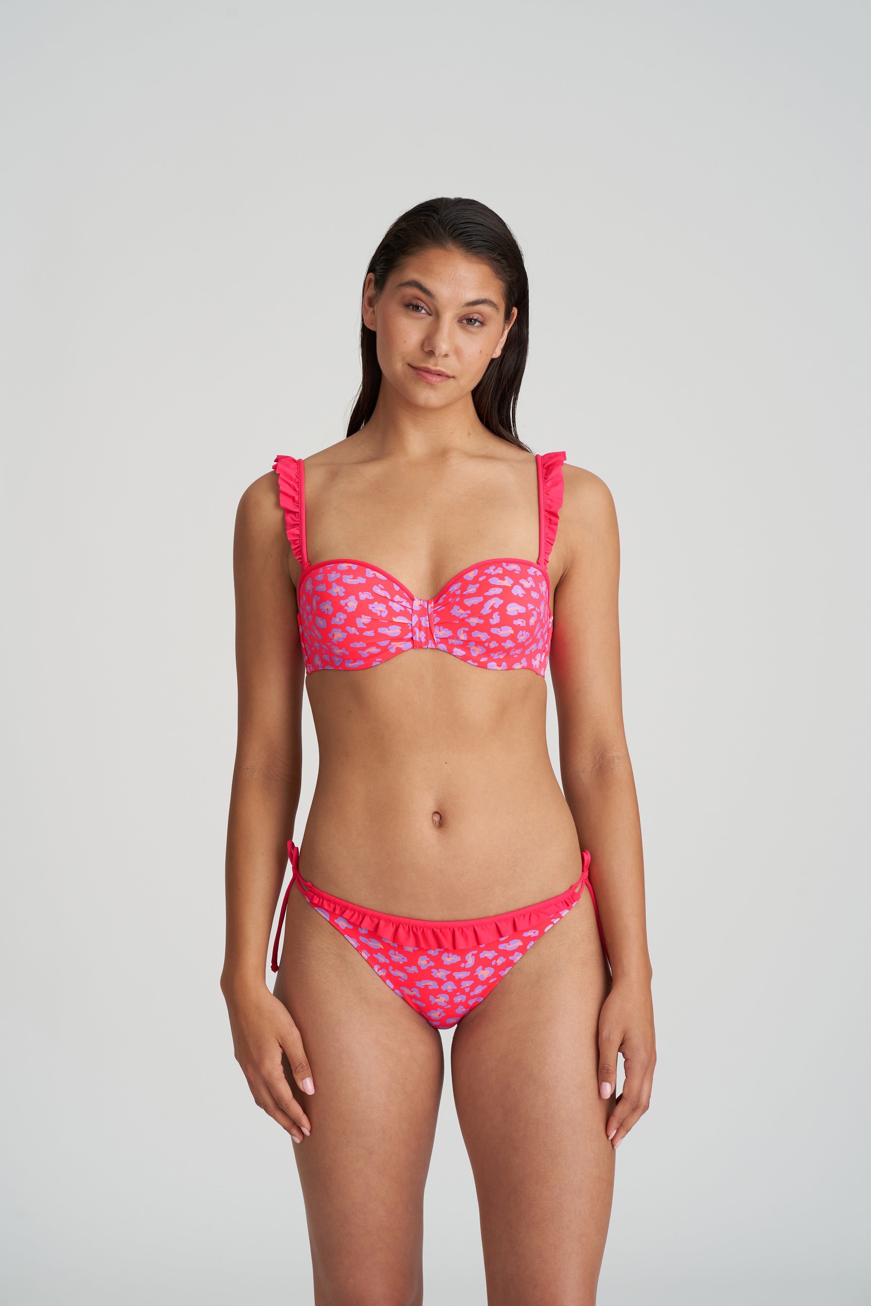 Marie Jo Swim La Gomera Bikini Briefs Waist Ropes (1005854) Deep Sea Coral