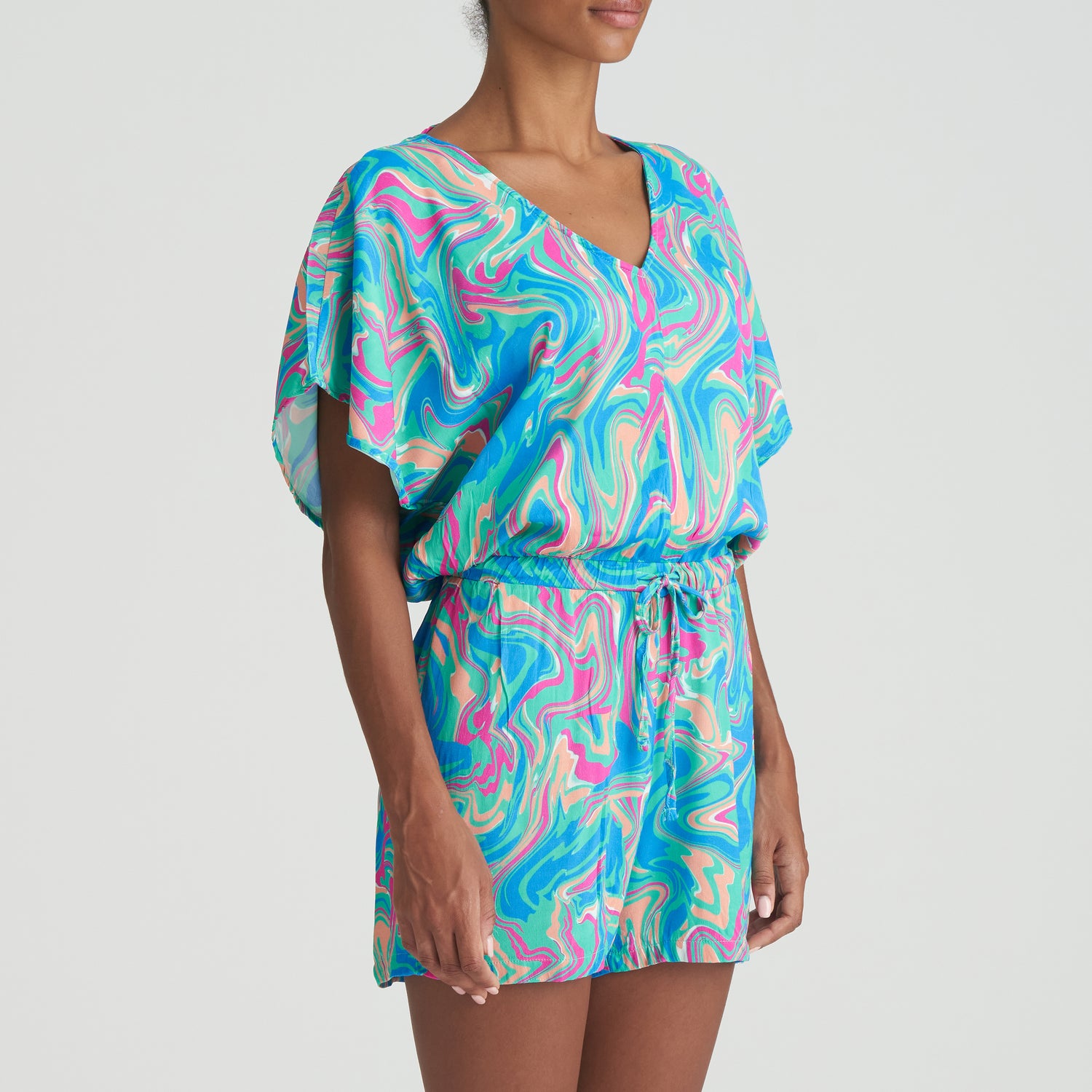 Marie Jo Swim Arubani Swimwear Jumpsuit (1007387) Ocean Swirl