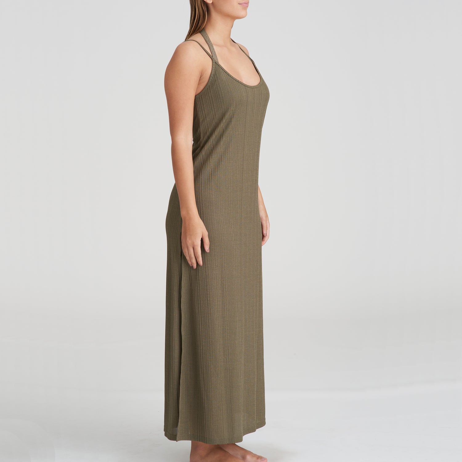 Marie Jo Swim Tinjis Swimwear Dress Long (1006994) Golden Olive