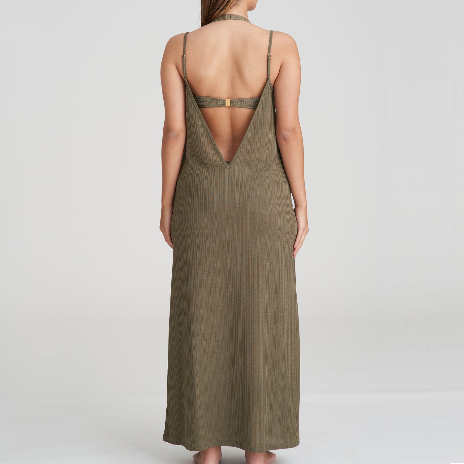 Marie Jo Swim Tinjis Swimwear Dress Long (1006994) Golden Olive