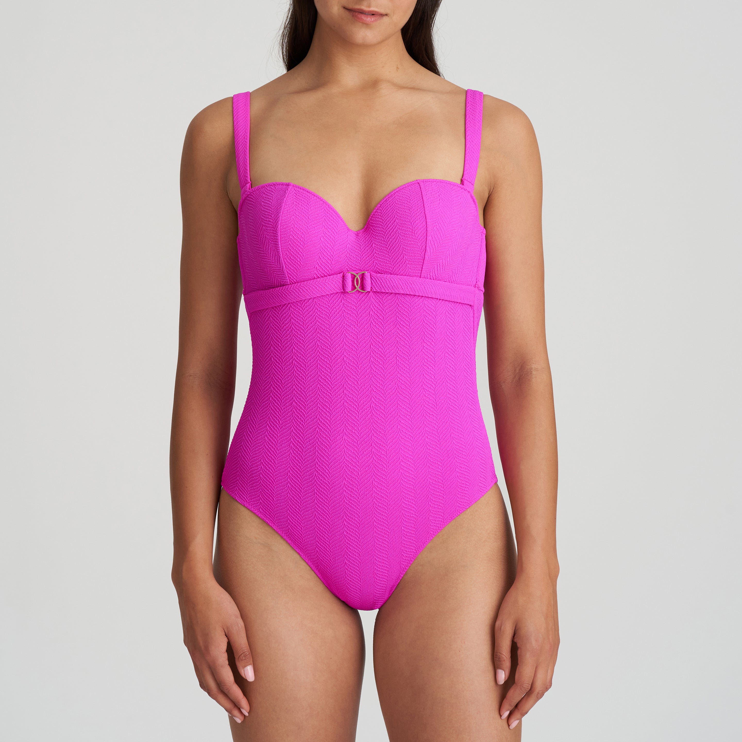 Marie Jo Swim Maiao Padded Swimsuit Strapless (1006138) Cactus Flower