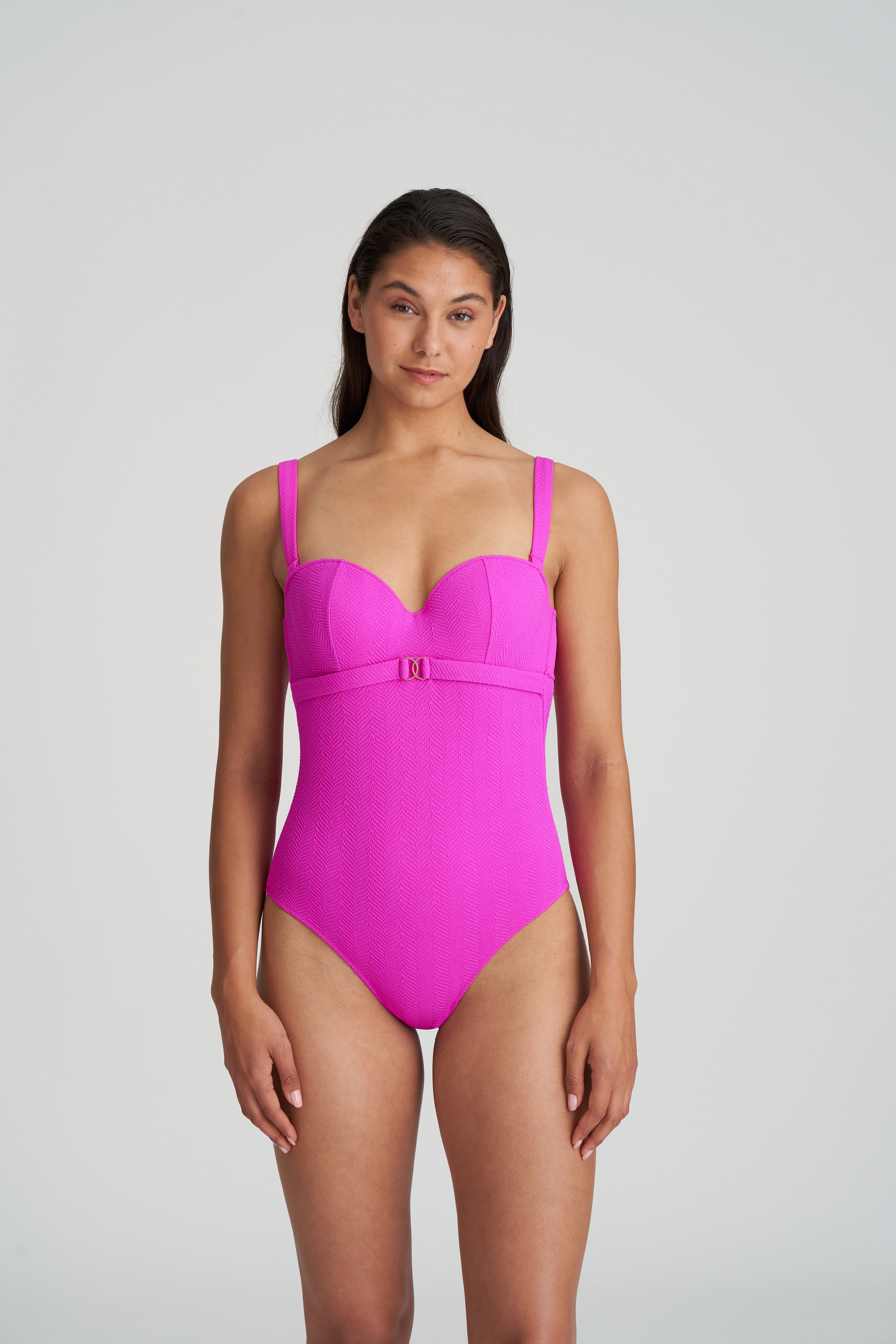 Marie Jo Swim Maiao Padded Swimsuit Strapless (1006138) Cactus Flower