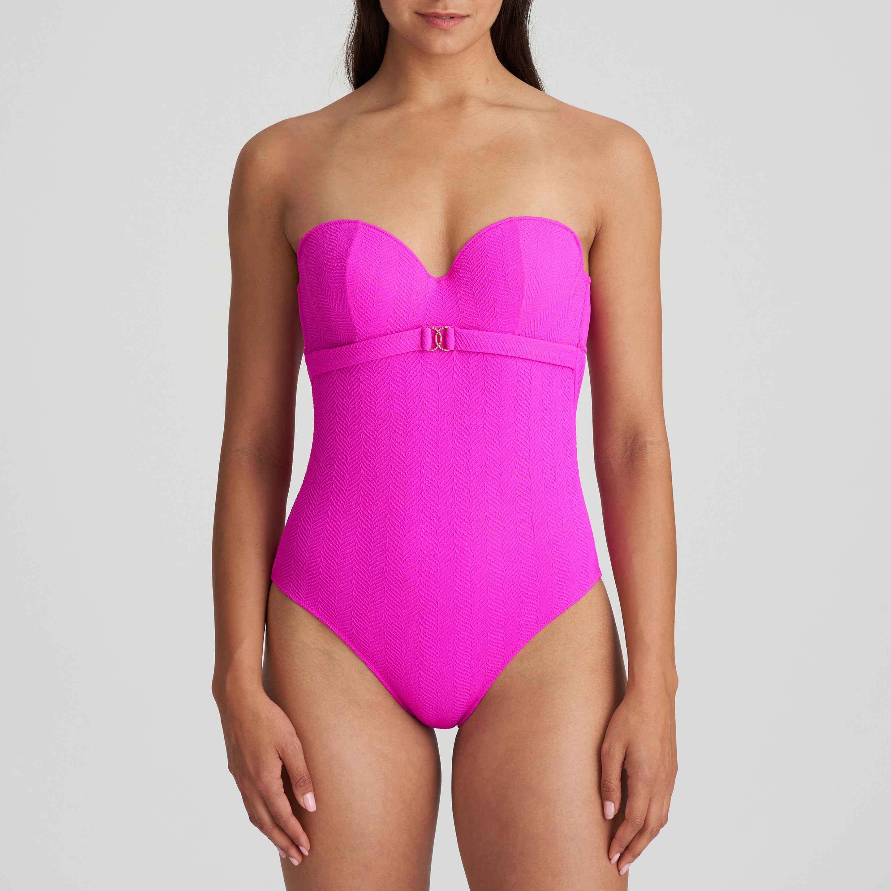 Marie Jo Swim Maiao Padded Swimsuit Strapless (1006138) Cactus Flower