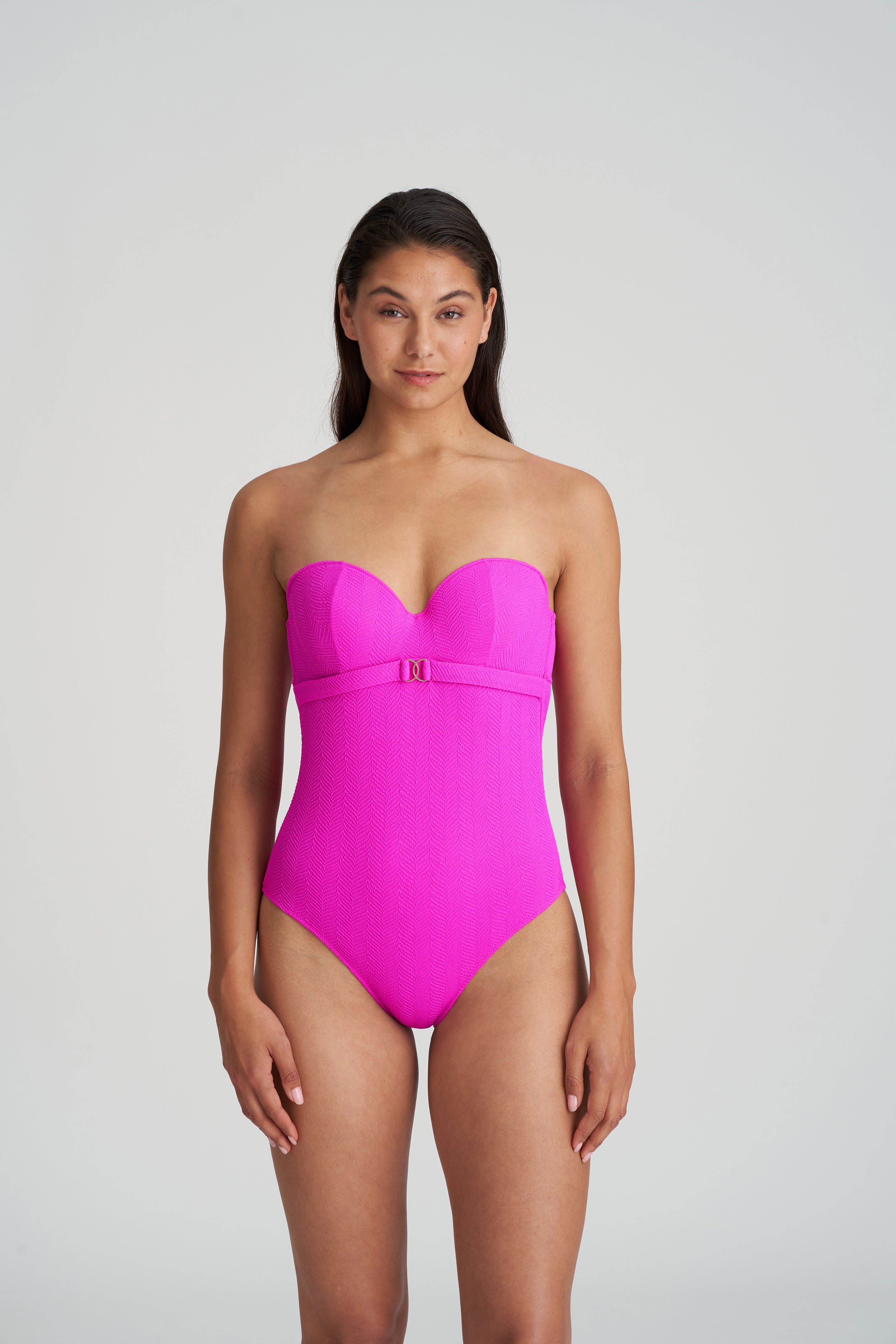 Marie Jo Swim Maiao Padded Swimsuit Strapless (1006138) Cactus Flower