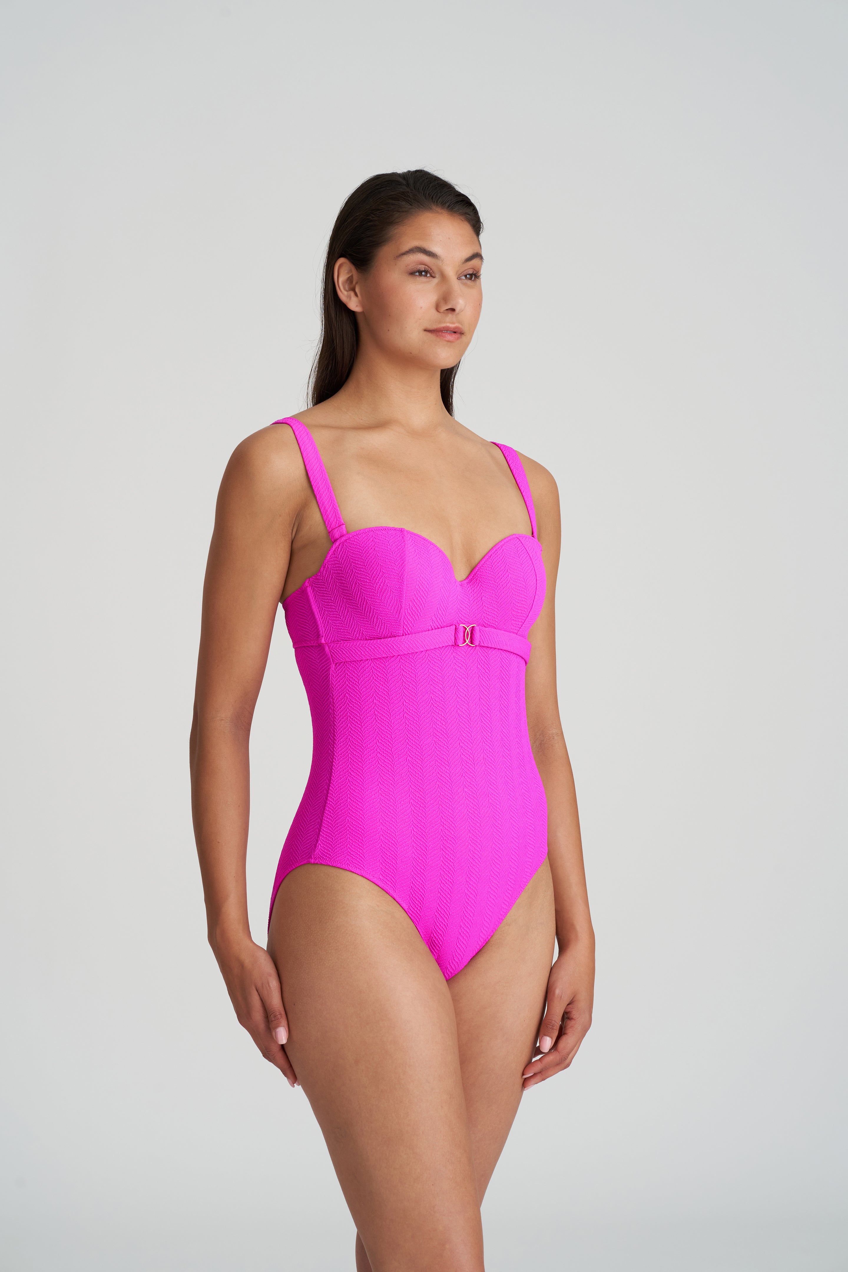 Marie Jo Swim Maiao Padded Swimsuit Strapless (1006138) Cactus Flower