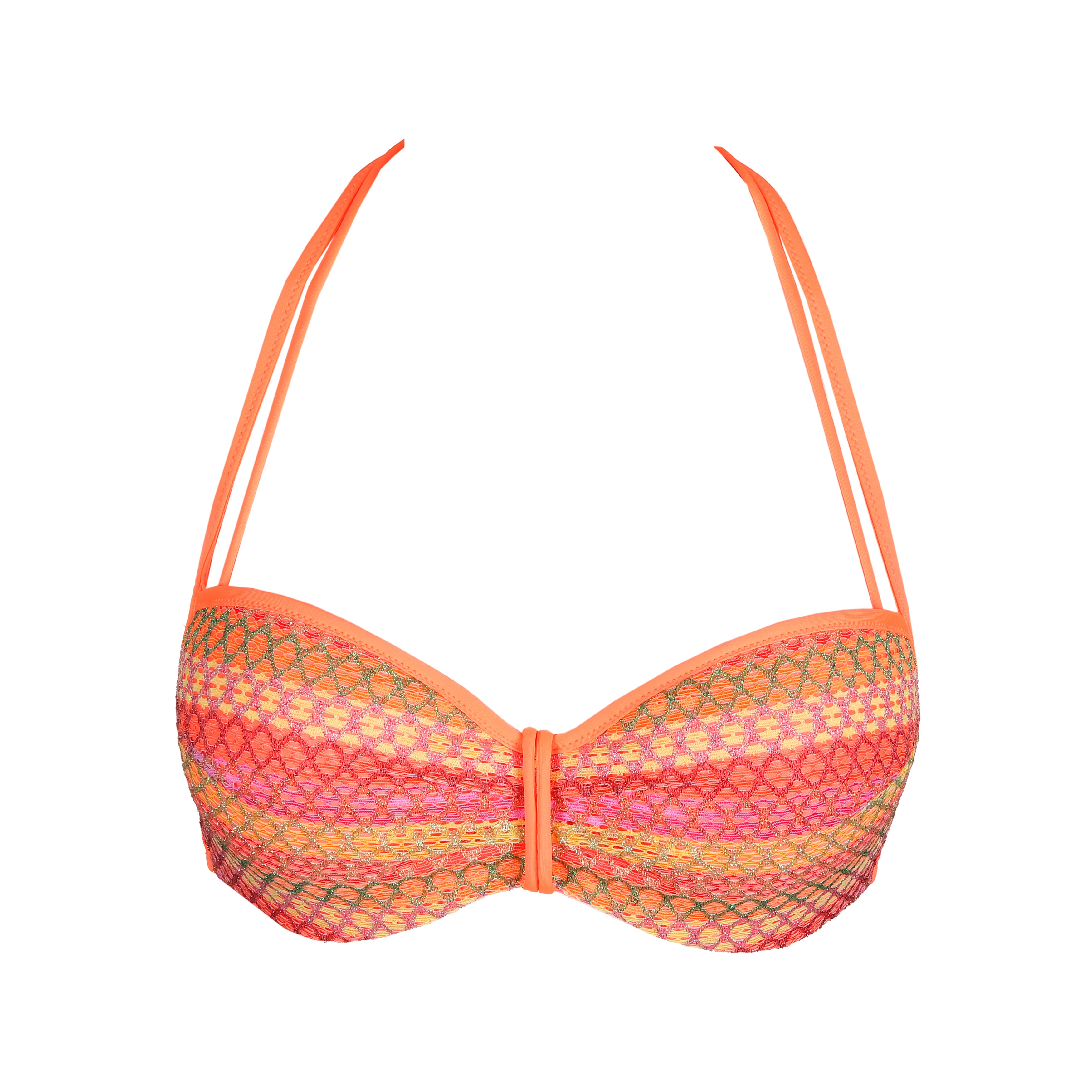 Marie Jo Swim Almoshi Padded Balcony Bikini Top (1007119) Juicy Peach