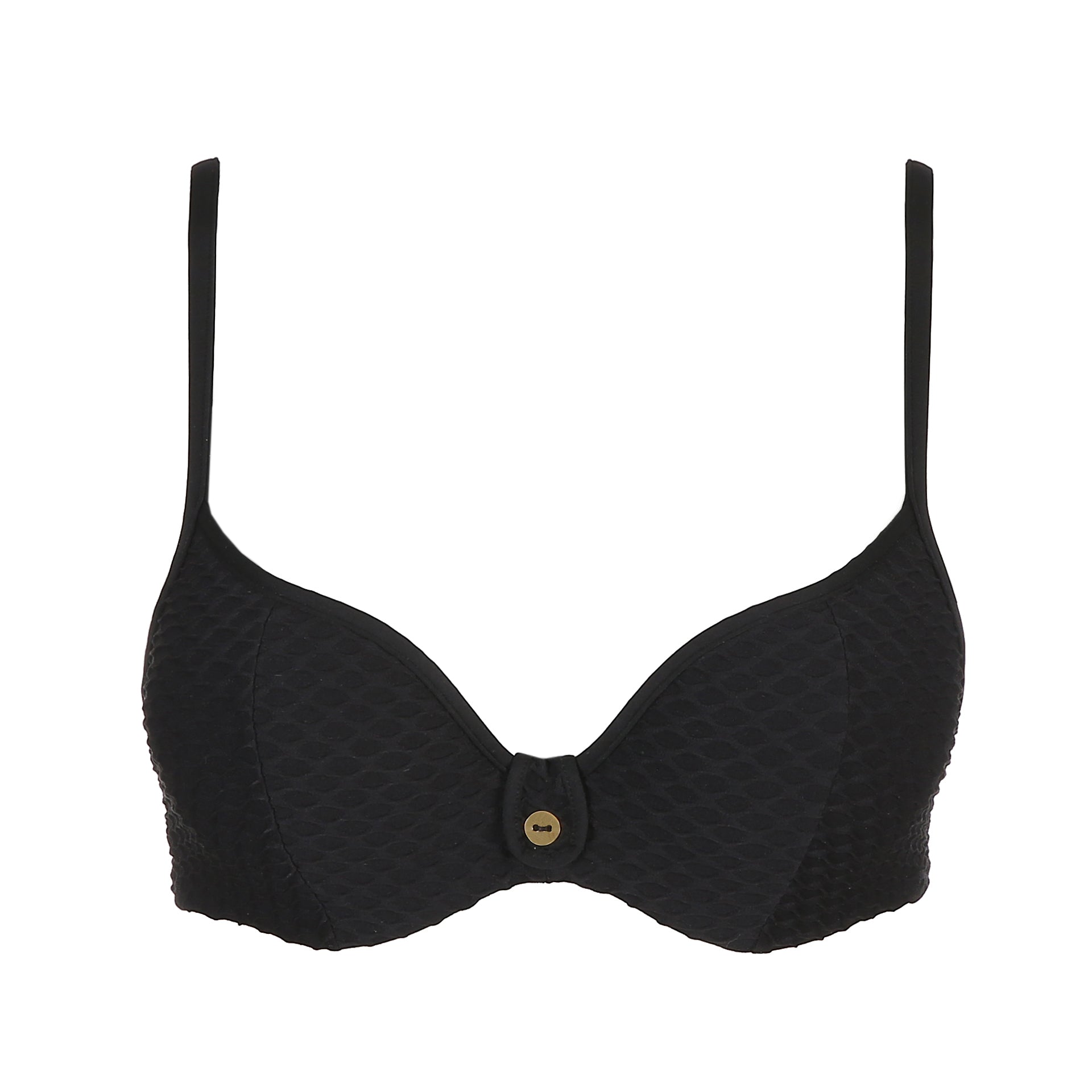 Marie Jo Swim Brigitte Bikini Top Heart Shape Padded (1000316) Black