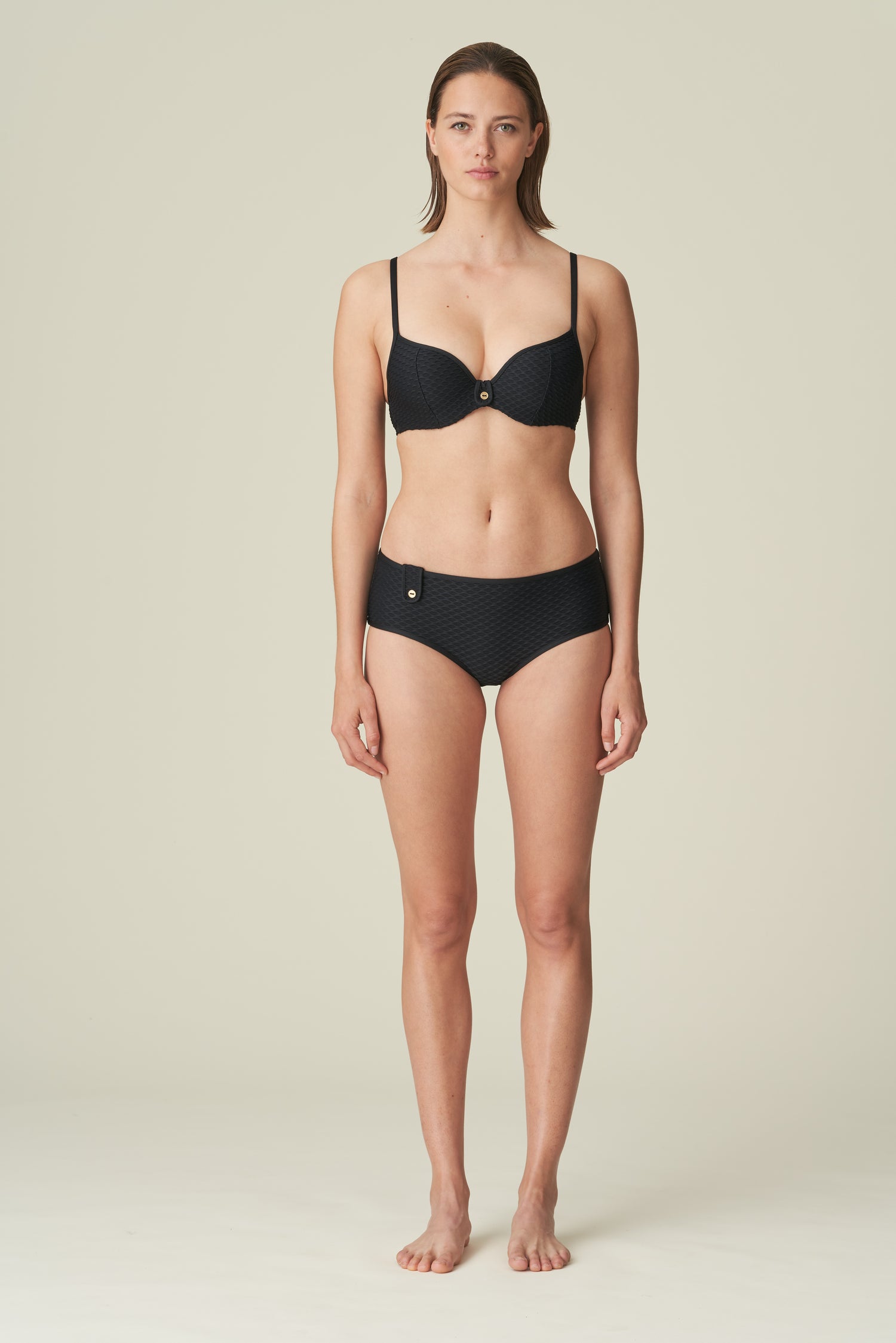 Marie Jo Swim Brigitte Bikini Top Heart Shape Padded (1000316) Black
