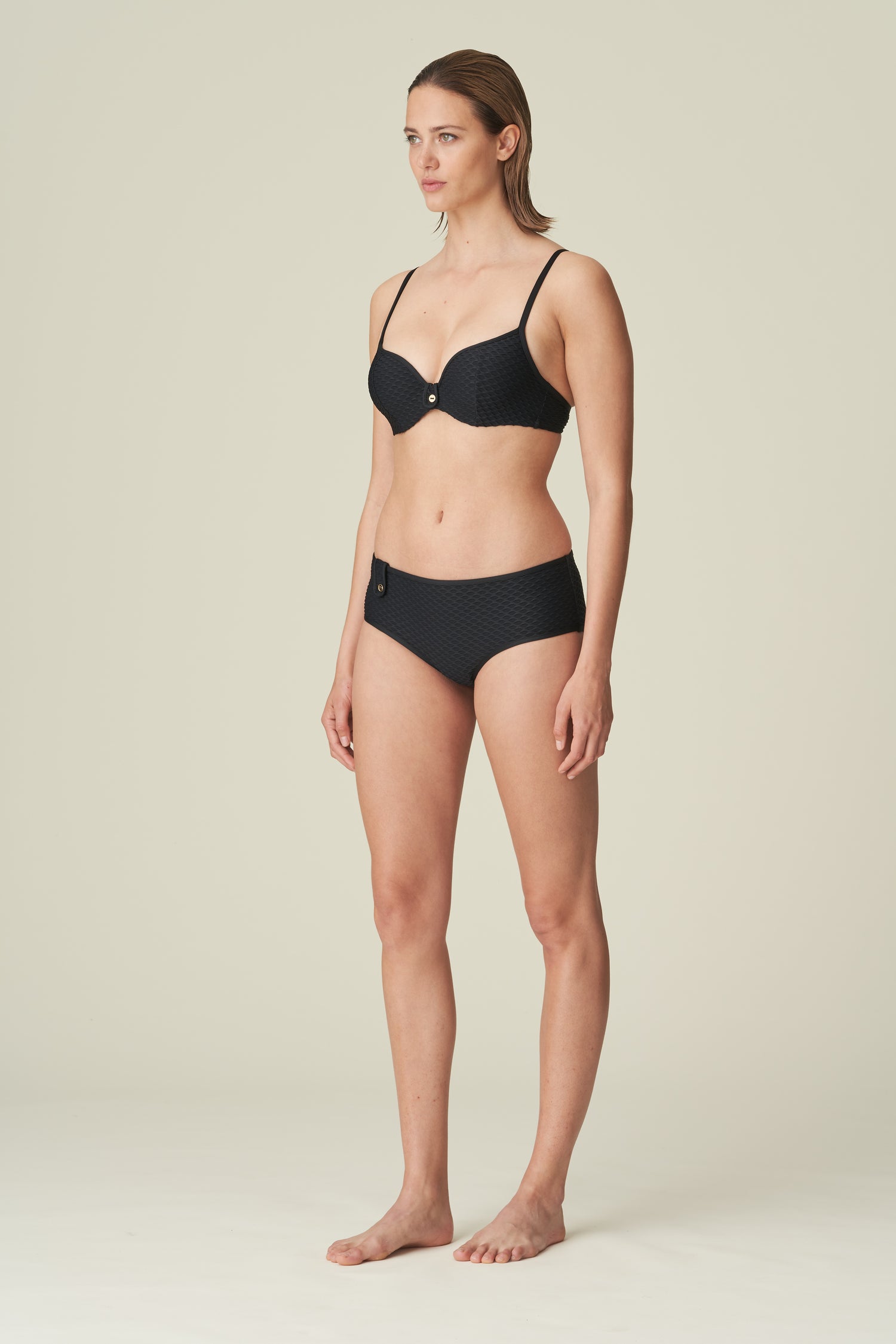 Marie Jo Swim Brigitte Bikini Top Heart Shape Padded (1000316) Black