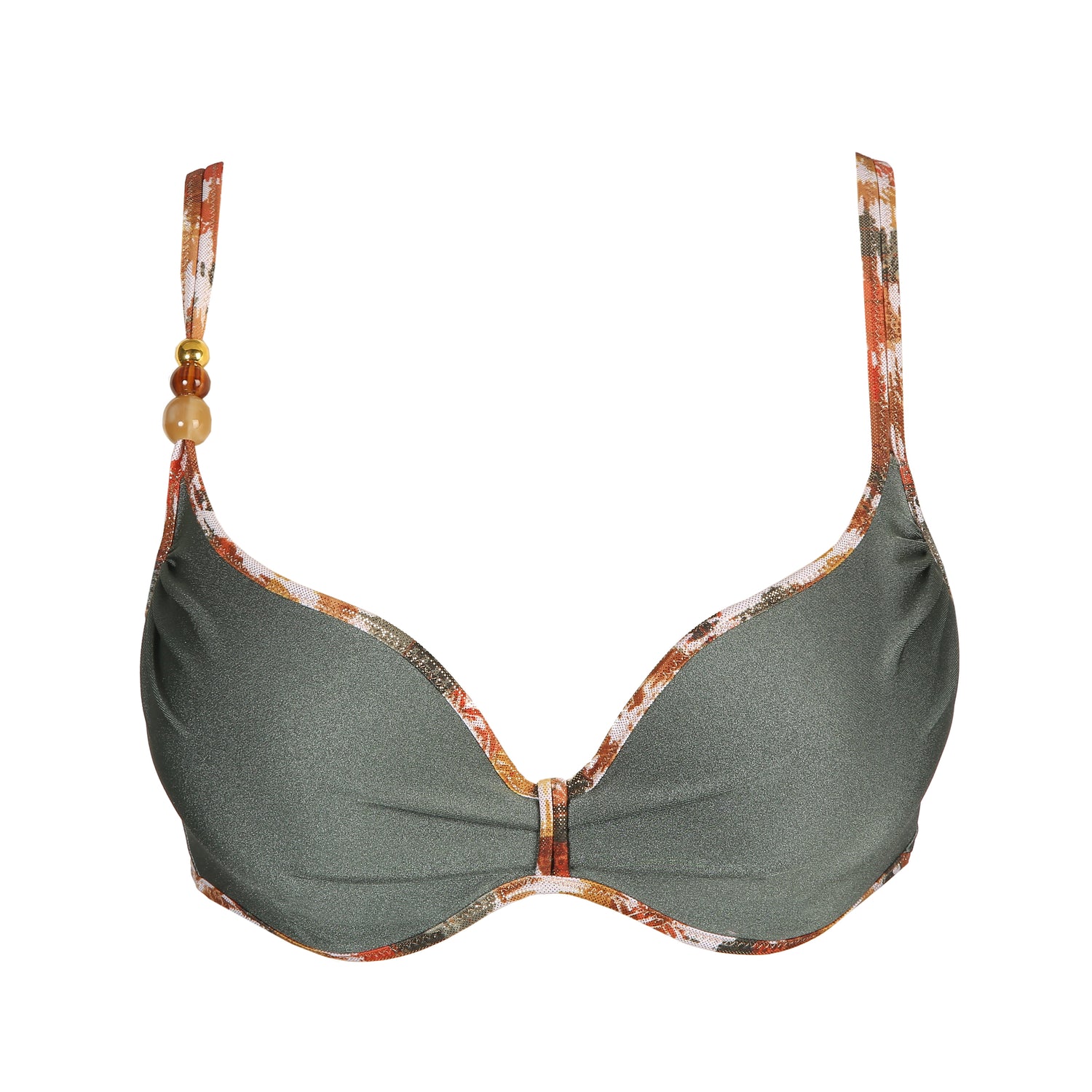 Верх бикини с мягкими чашечками Marie Jo Swim Crete Heartshape (1005616) Inca Gold
