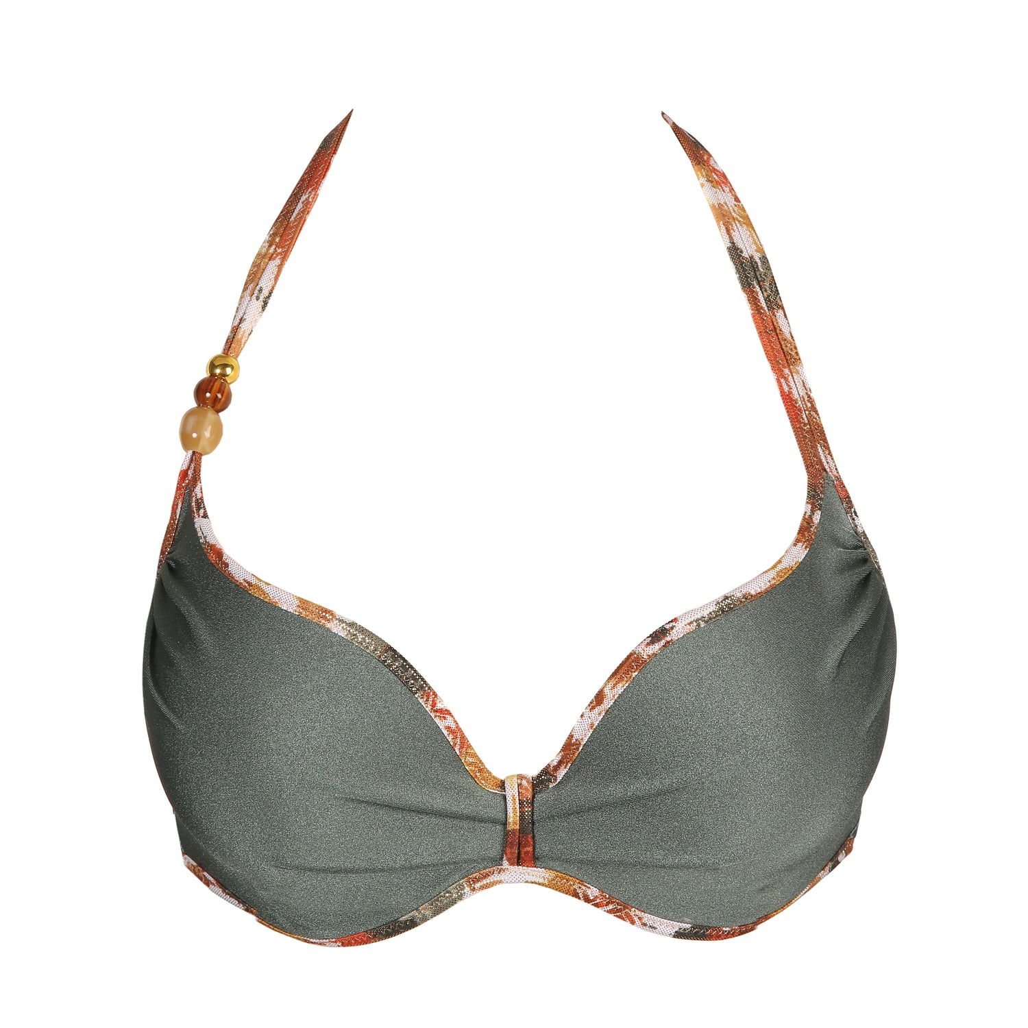 Верх бикини с мягкими чашечками Marie Jo Swim Crete Heartshape (1005616) Inca Gold