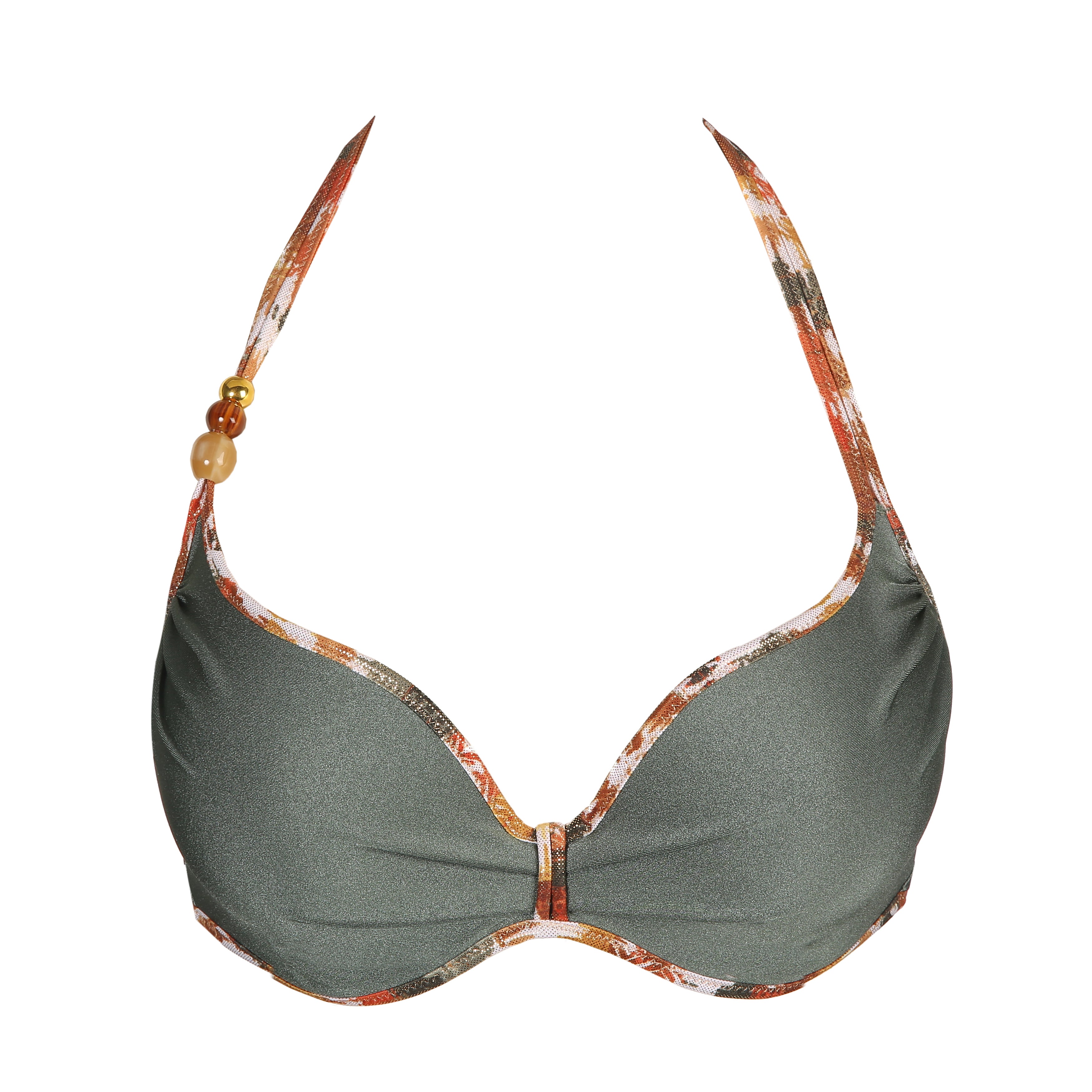 Верх бикини с мягкими чашечками Marie Jo Swim Crete Heartshape (1005616) Inca Gold