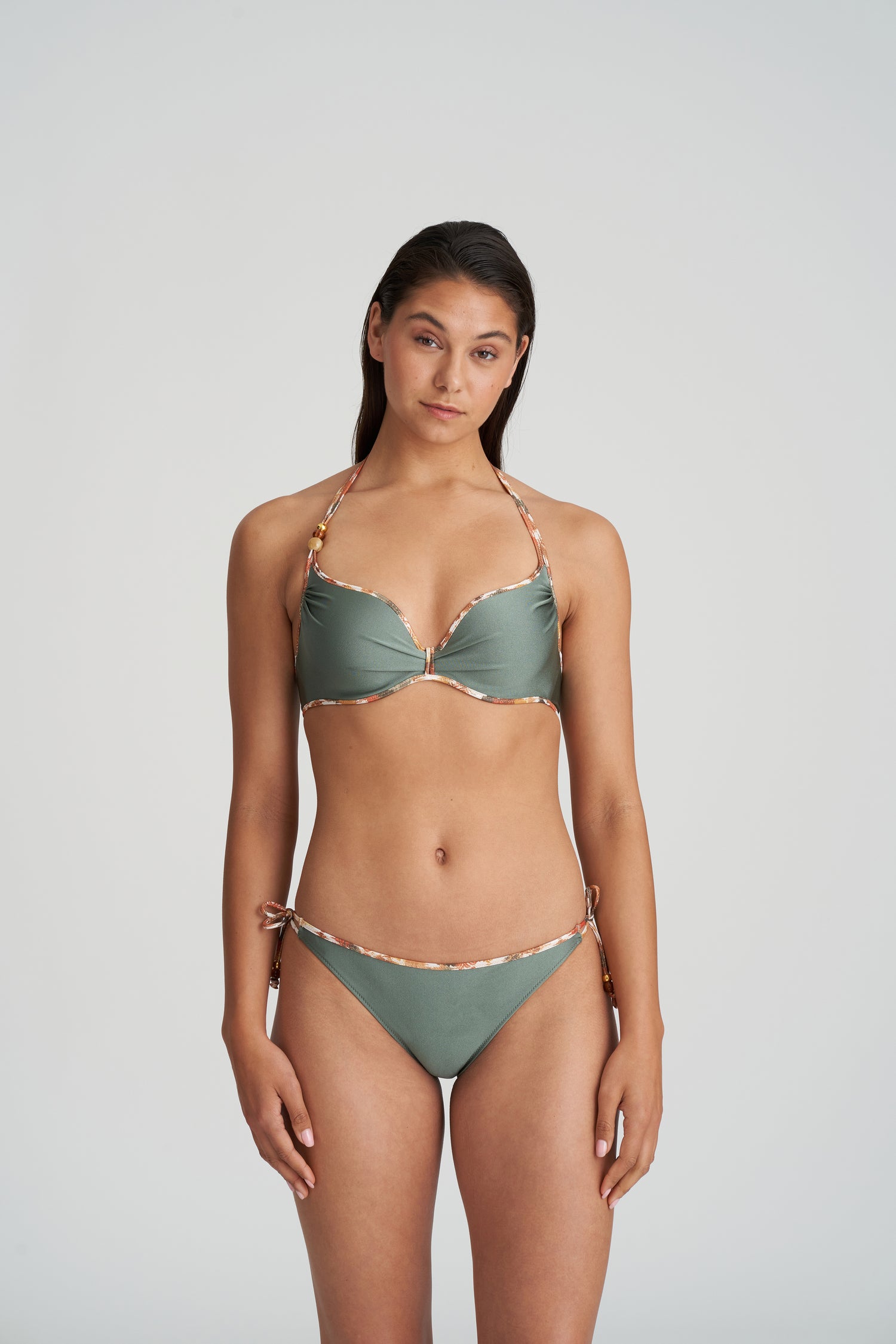 Верх бикини с мягкими чашечками Marie Jo Swim Crete Heartshape (1005616) Inca Gold