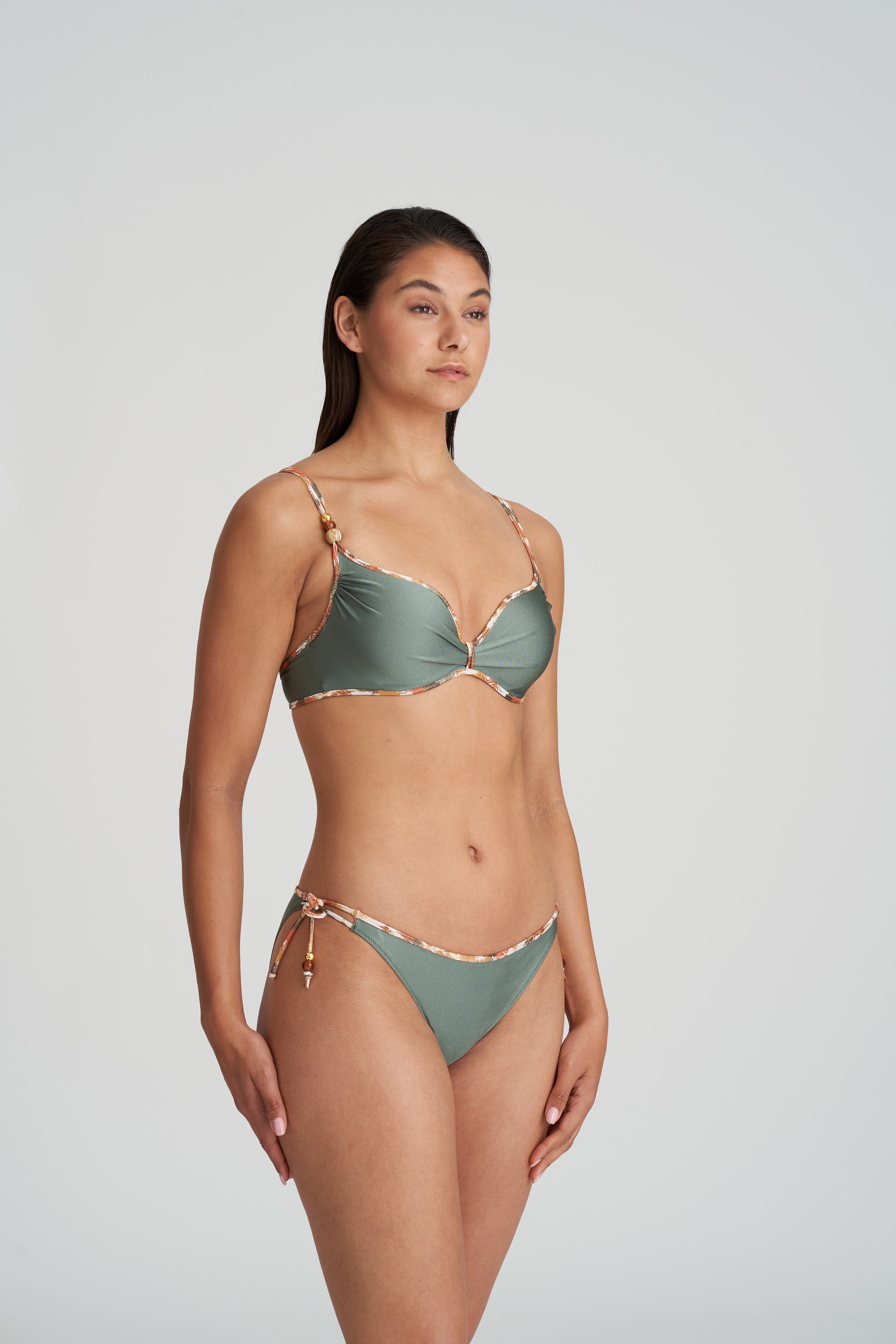 Верх бикини с мягкими чашечками Marie Jo Swim Crete Heartshape (1005616) Inca Gold