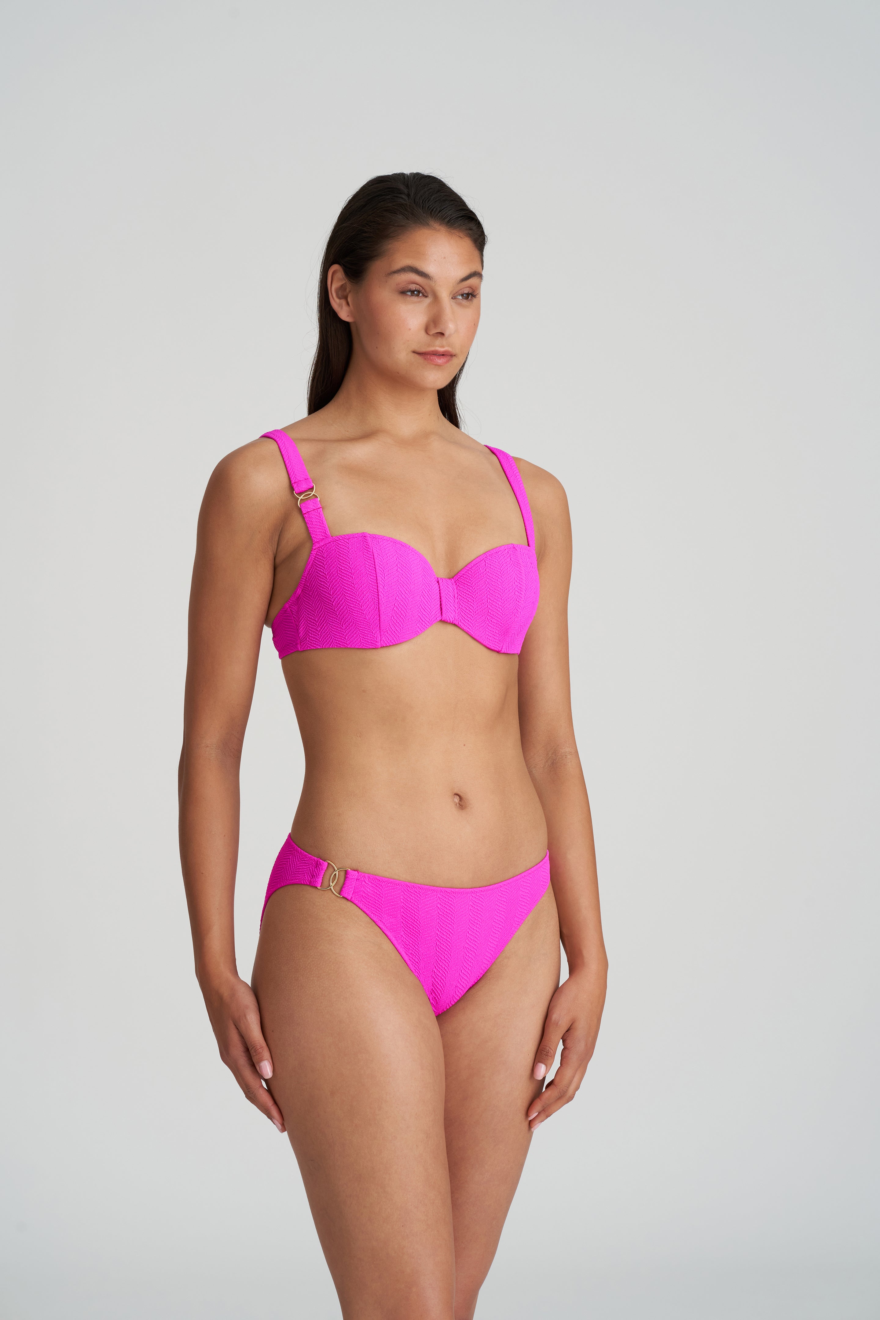 Marie Jo Swim Maiao Padded Balcony Bikini Top (1006119) Cactus Flower