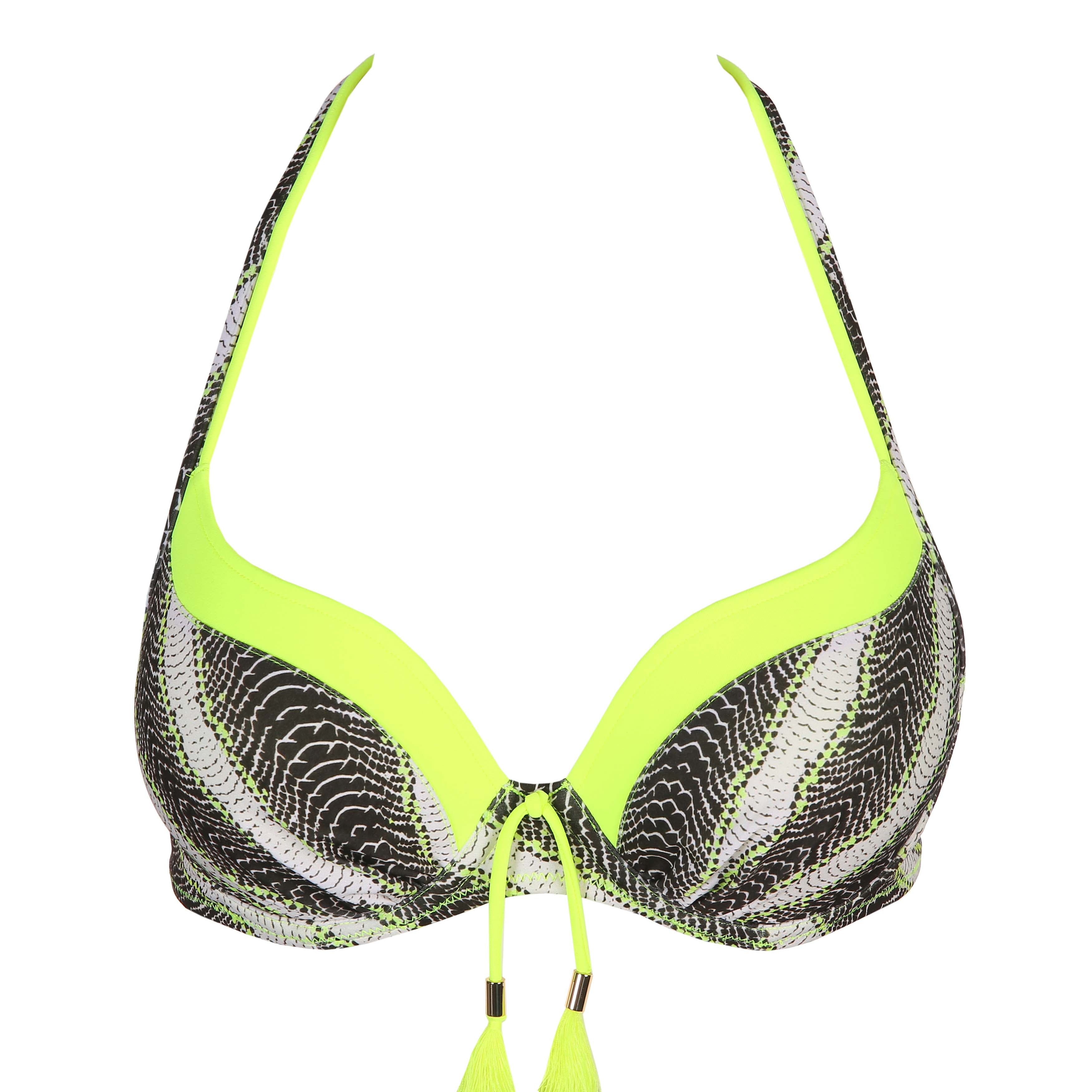 Marie Jo Swim Murcia Padded Bikini Top Heartshape (1005116) Yellow Flash