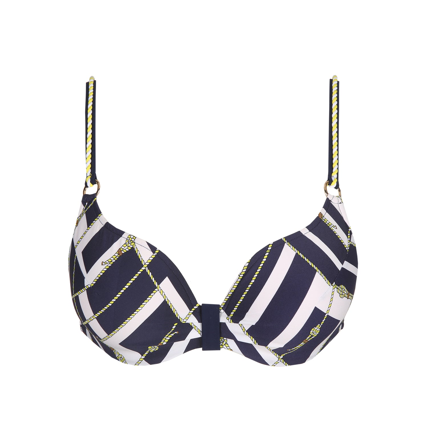 Верх бикини с мягкой подкладкой Marie Jo Swim Saranji Heartshape (1006616) Majestic Blue