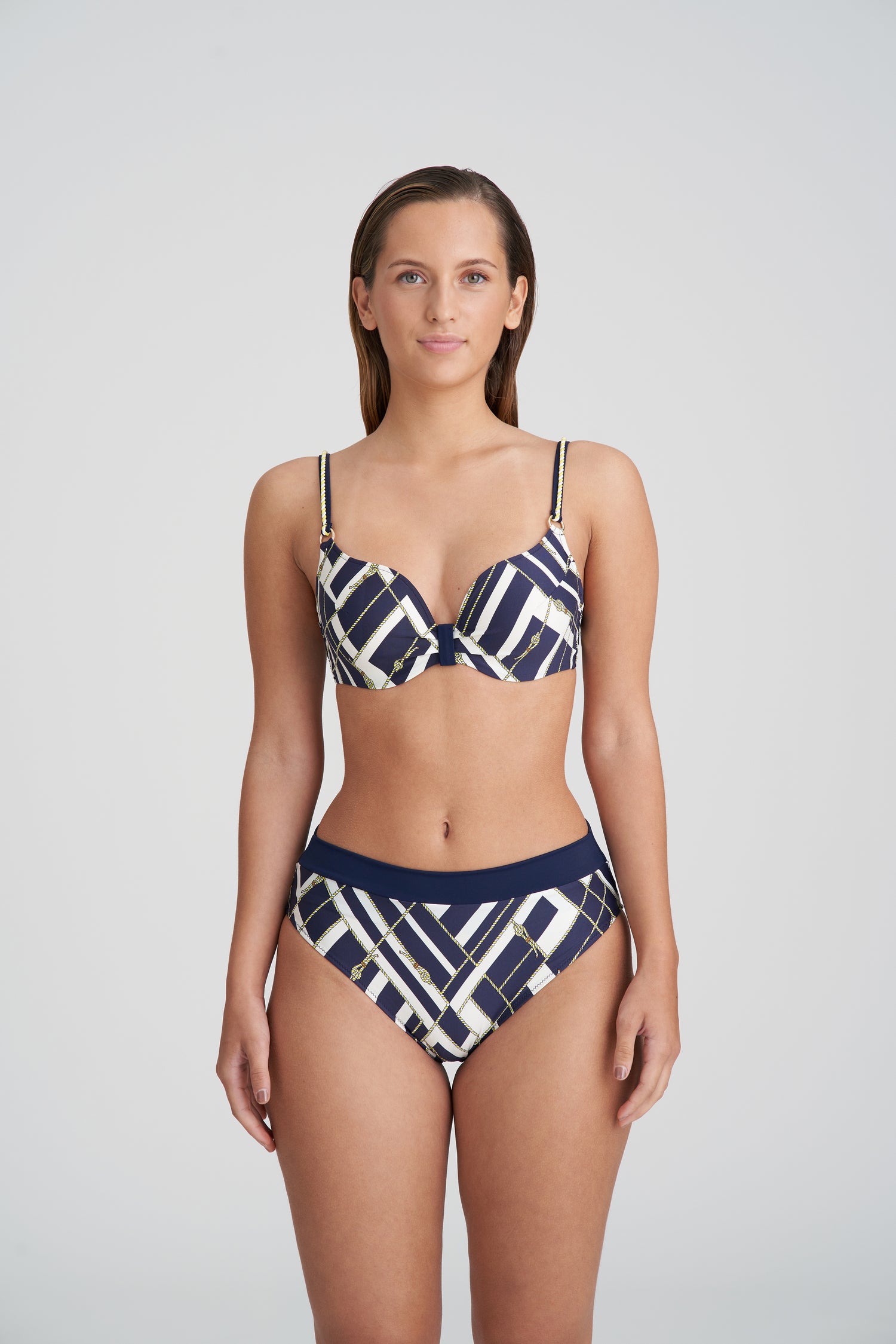 Верх бикини с мягкой подкладкой Marie Jo Swim Saranji Heartshape (1006616) Majestic Blue