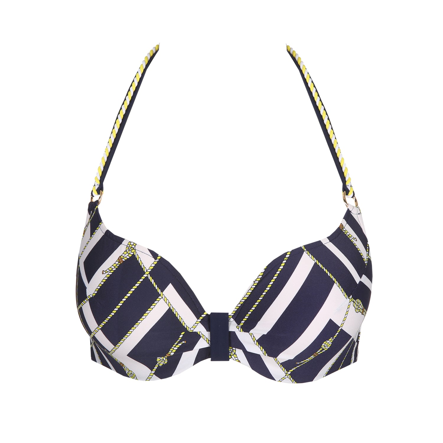 Верх бикини с мягкой подкладкой Marie Jo Swim Saranji Heartshape (1006616) Majestic Blue