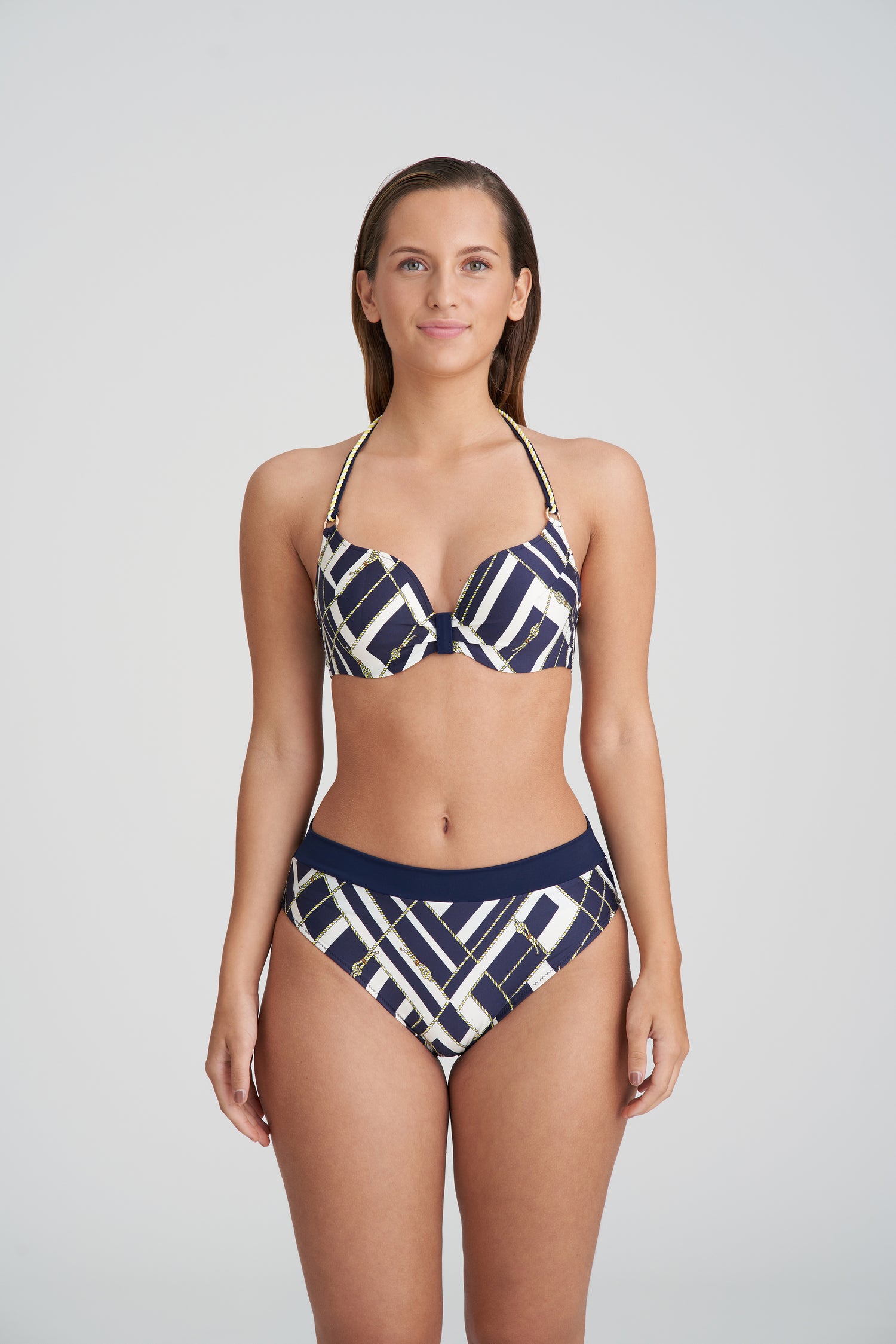 Верх бикини с мягкой подкладкой Marie Jo Swim Saranji Heartshape (1006616) Majestic Blue