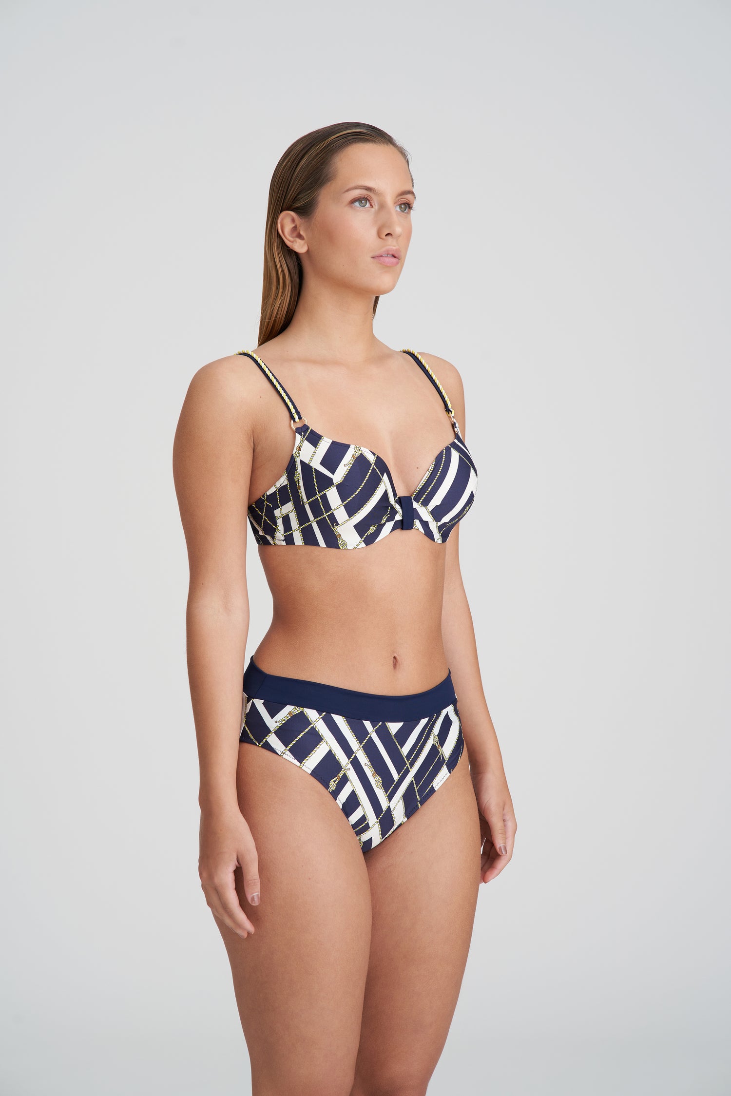 Верх бикини с мягкой подкладкой Marie Jo Swim Saranji Heartshape (1006616) Majestic Blue